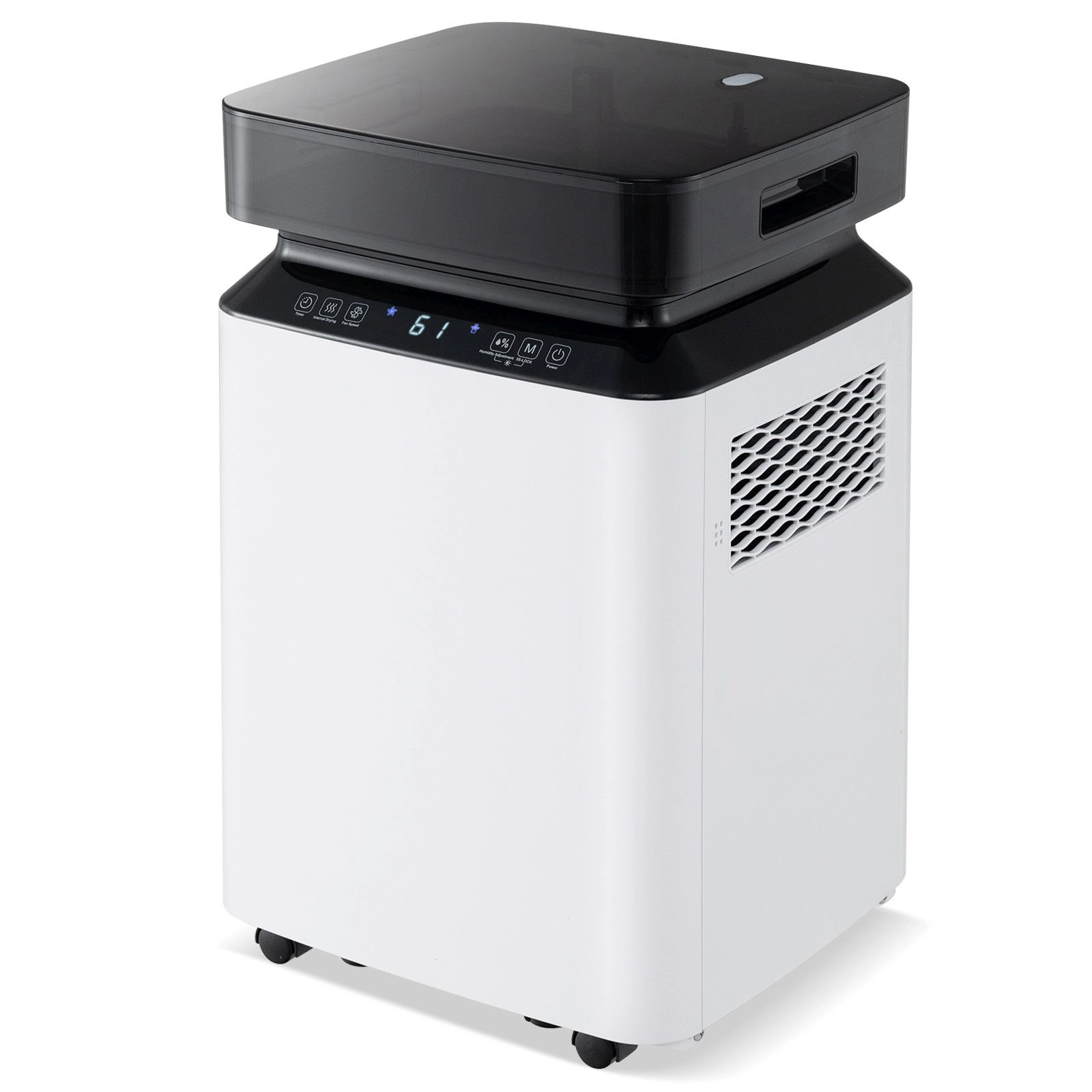 SlickBlue Dehumidifier for Basement, Large Room Humidity Control with Drain Hose