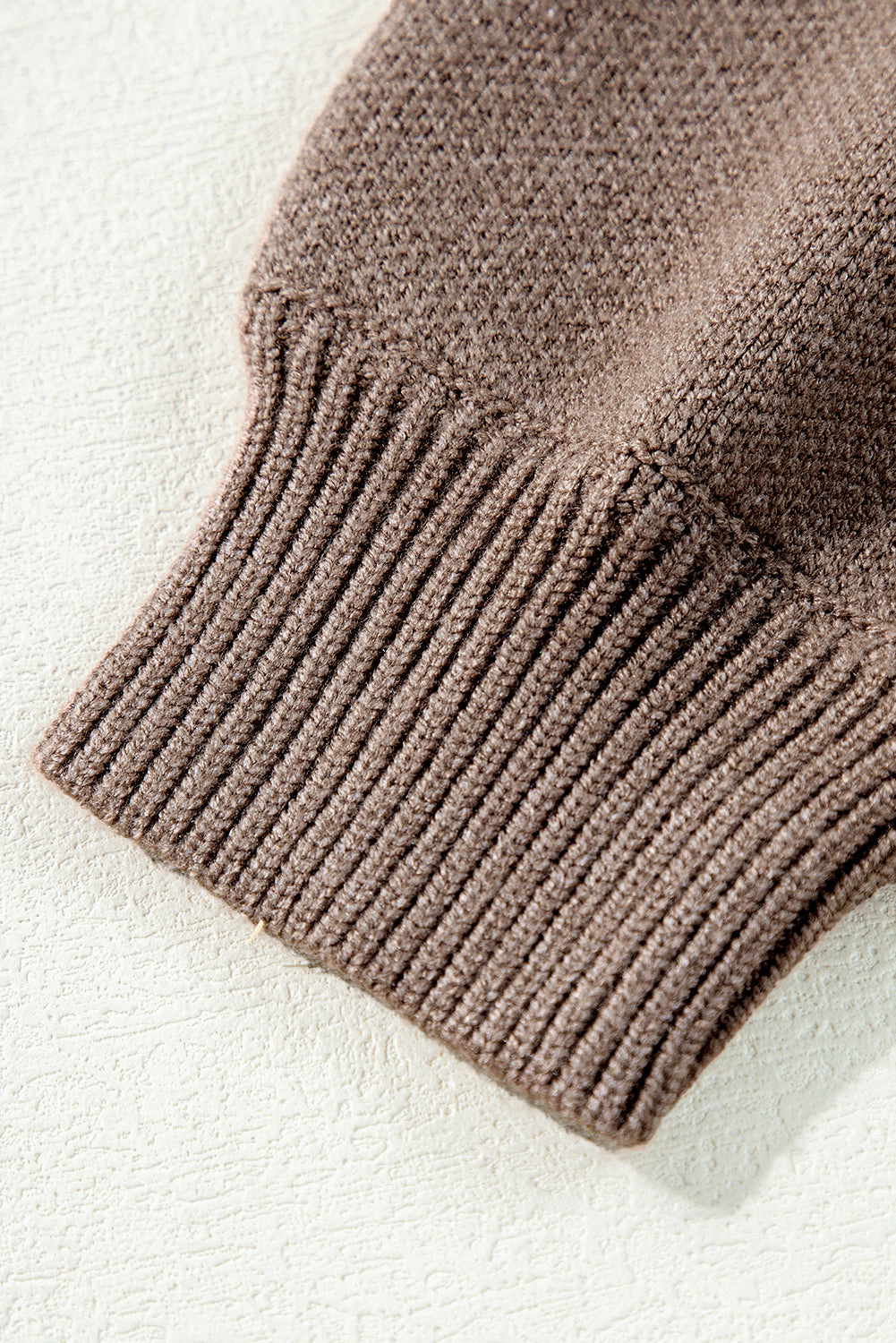 Threaded Pear Women's Eleanor Half Zipper Stand Sweater