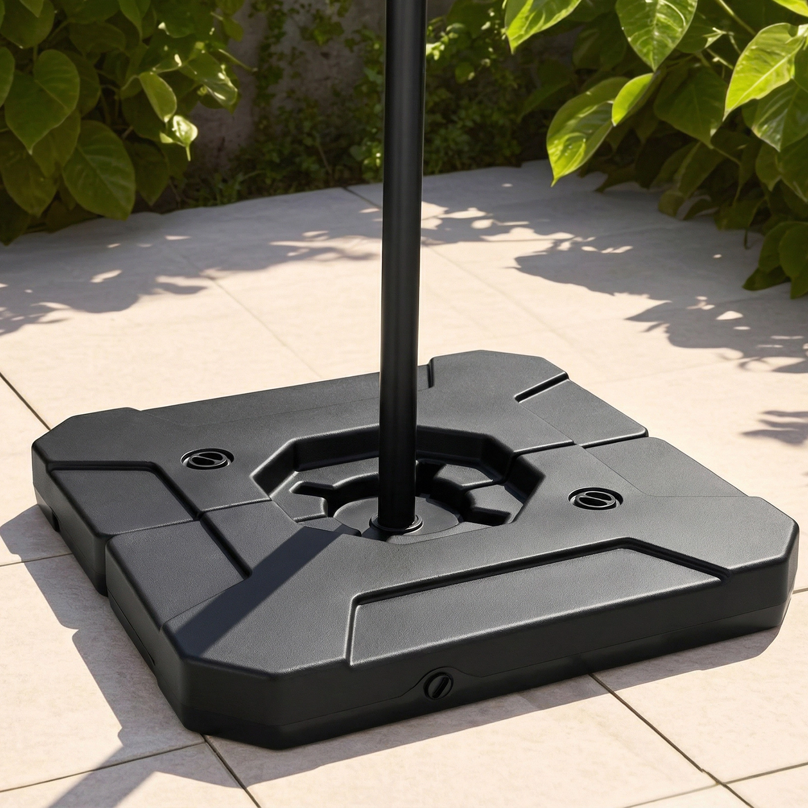 SlickBlue Unisex Fillable Cantilever Umbrella Base Stand