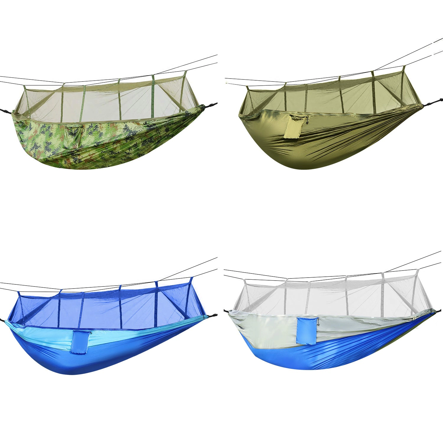 GBruno 2-Person Camping Hammock With Mosquito Net