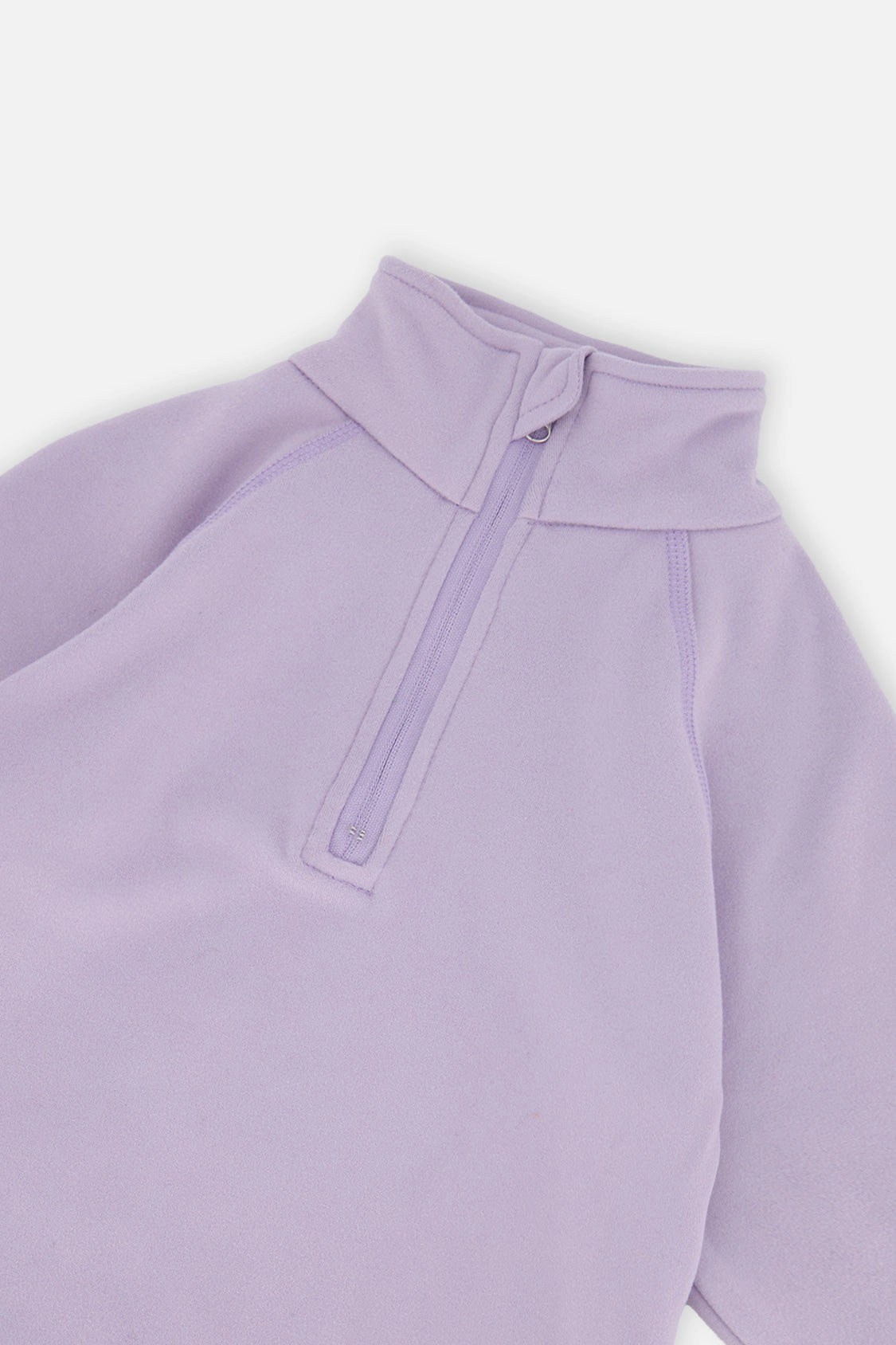 Deux par Girls Two Piece Half-Zip Thermal Underwear Top and Pants Set
