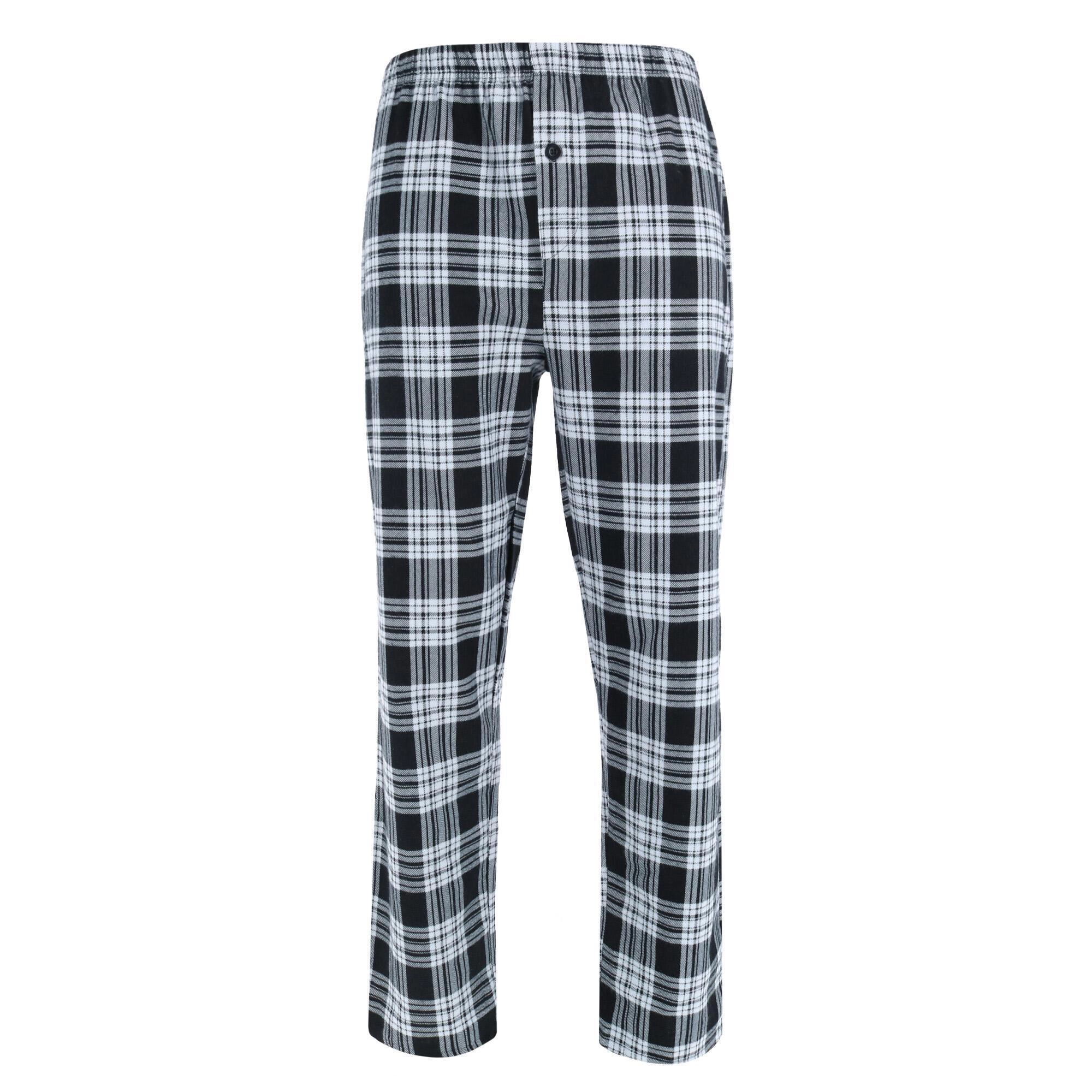 Wanted Men's 100% Cotton Flannel Long Pajama Set