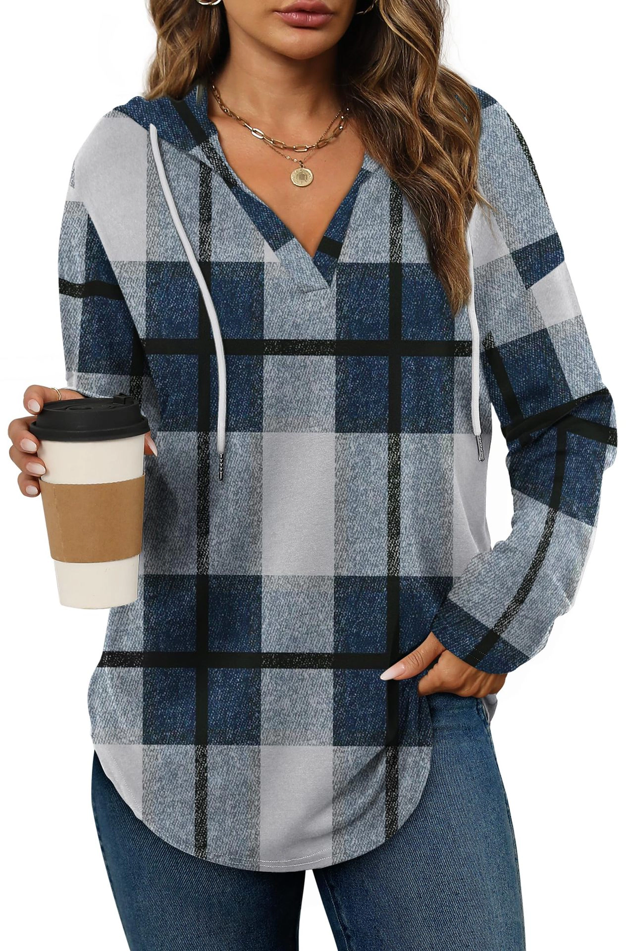 Premium Charms Womens Fashion Tops Hoodies for Women Pullover Oversized Sweatshirts