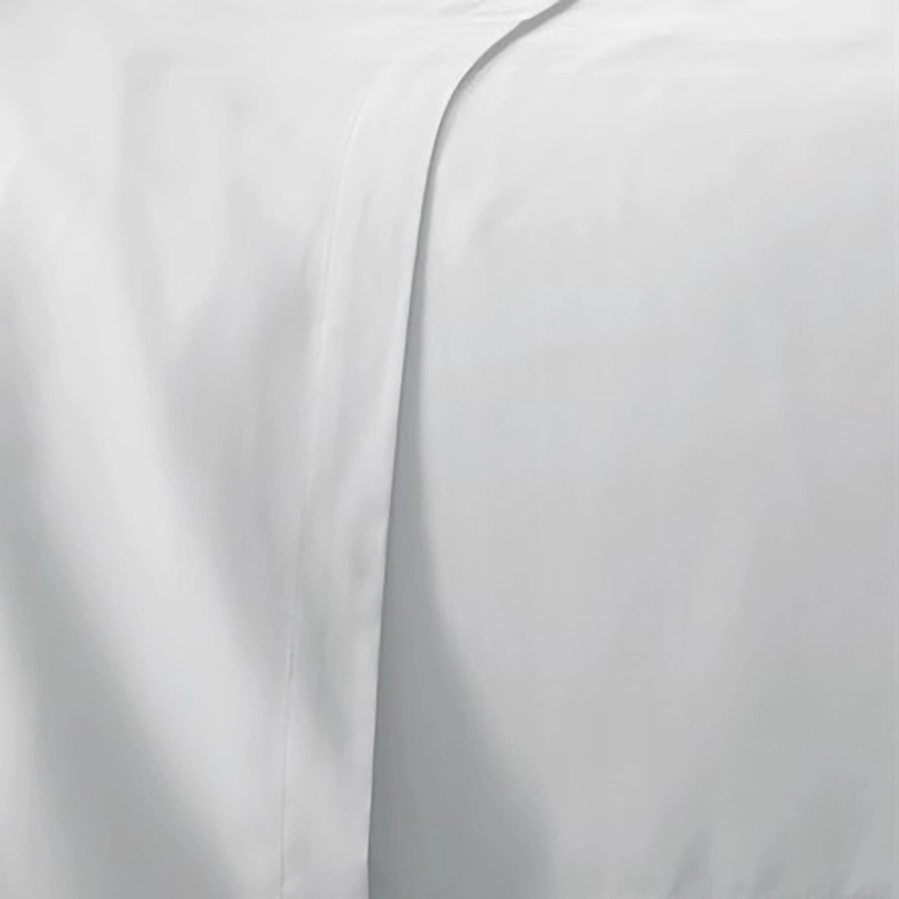 Plazatex Luxurious Ultra Soft 100% Cotton Moisture Wicking Solid Color 4 Pieces Sheet Set Full White
