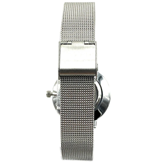 Peugeot Women's 30mm Blue Sleek Stainless Steel Mesh Band Watch