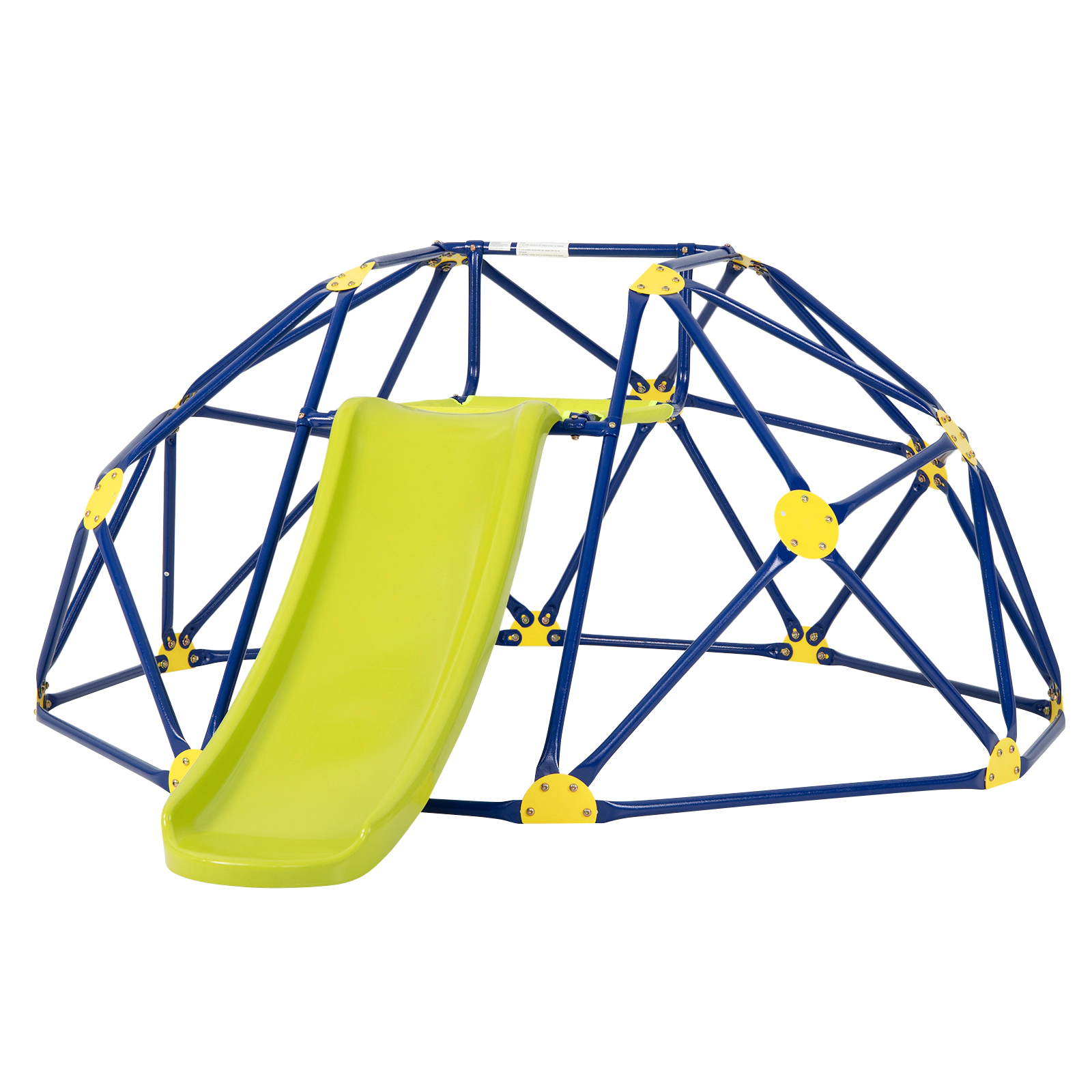 LJG Kids Climbing Dome with Slide and Fabric Cushion for Garden Yard