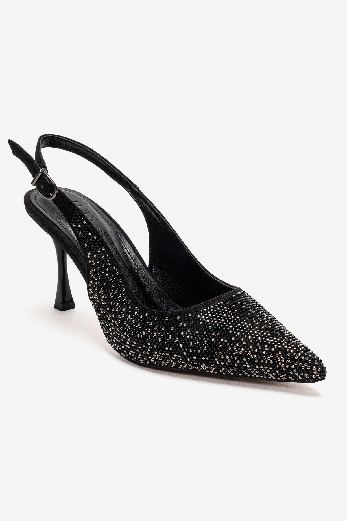 Prologue Shoes Womens Johanna Slingback Embellished Stiletto Pump