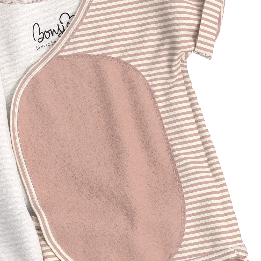 Bonsie Skin to Skin Babywear Romper - Berry Twist