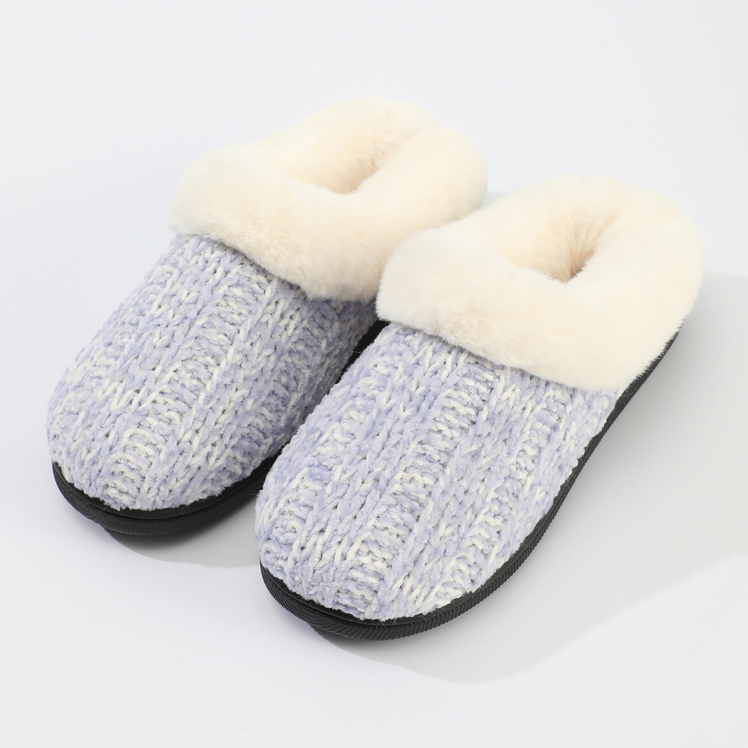 Roxoni Kid's Girl Memory Foam Comfort Plush Fleece Lined House Slipper