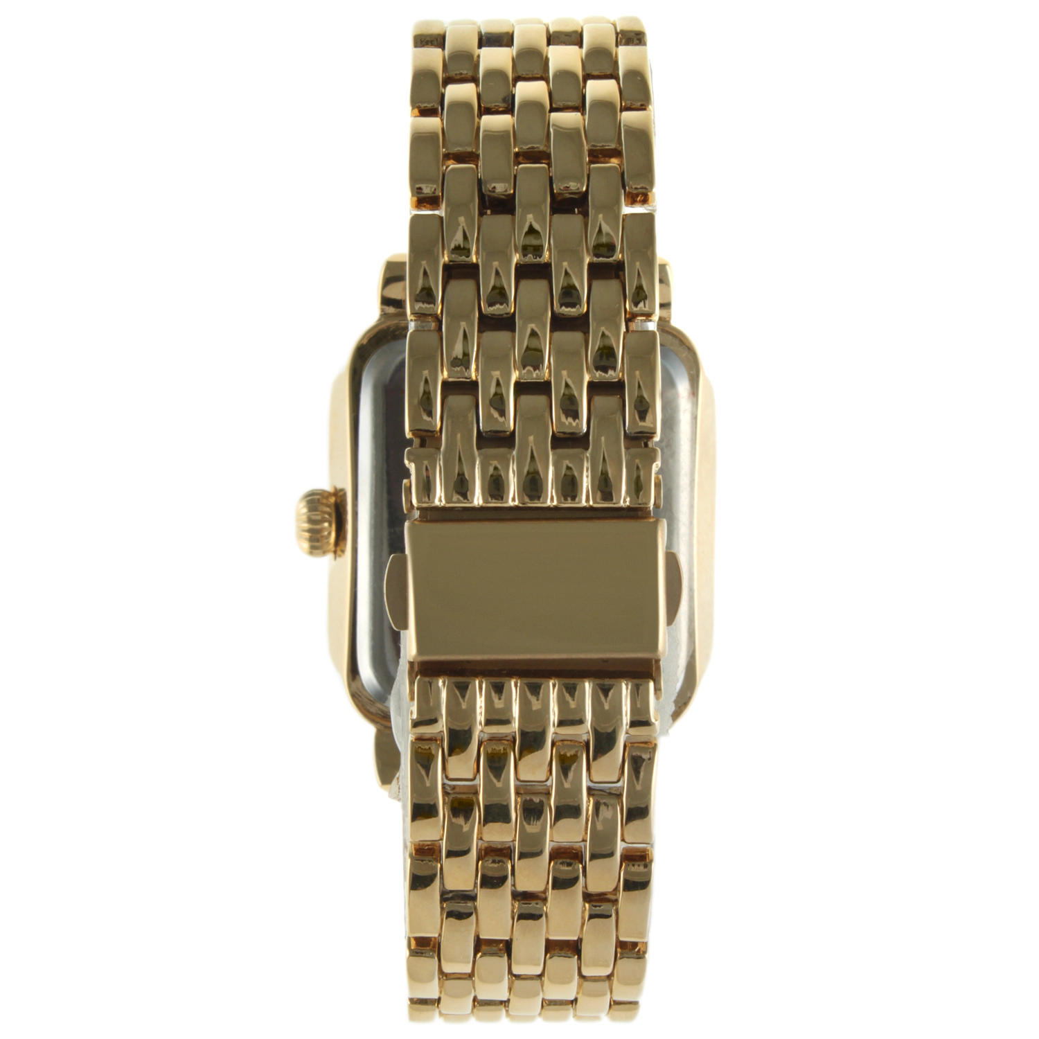 Peugeot Women's Gold Tank Bracelet Watch with Panther Link Gold-Tone Bracelet Strap
