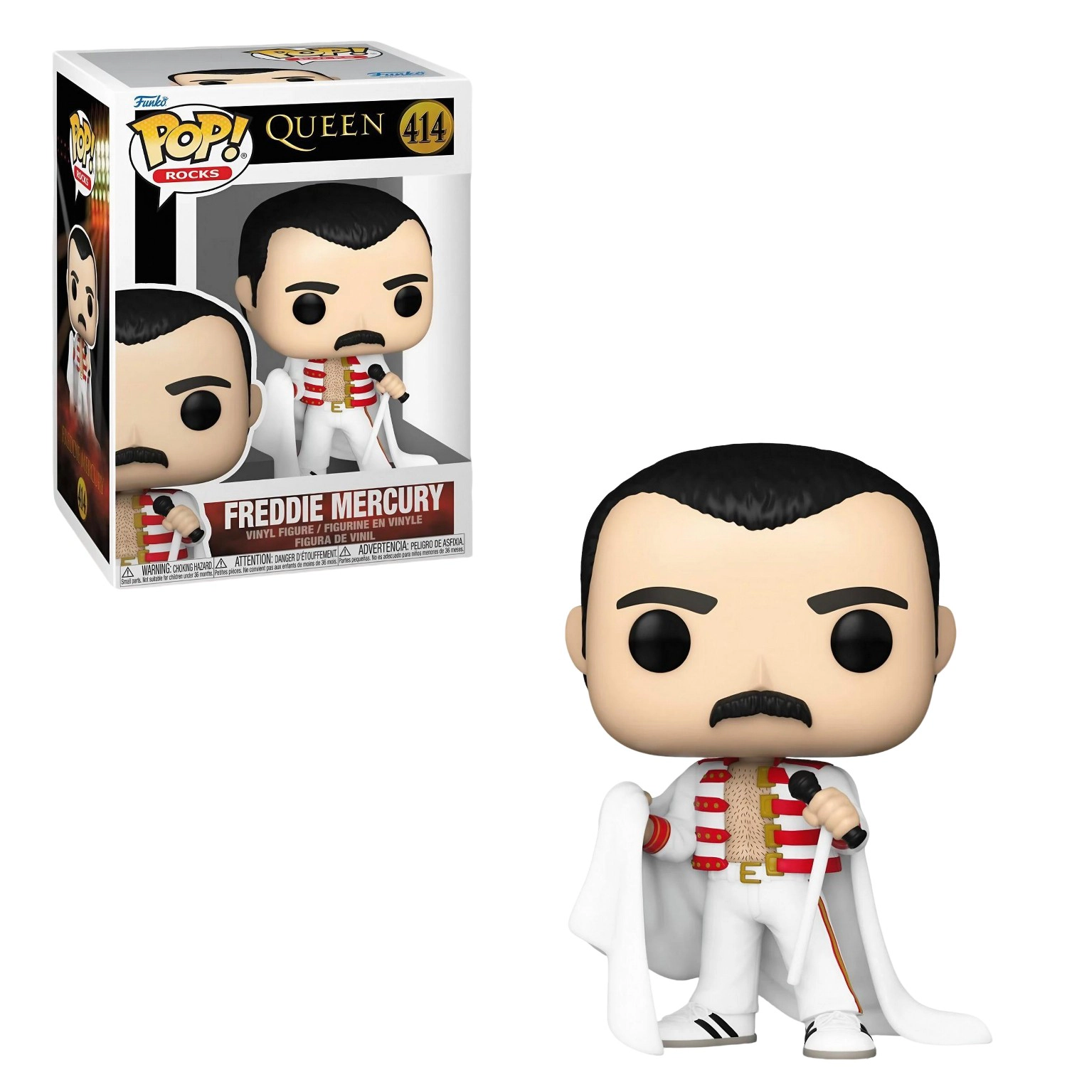 Funko Pop! Queen: Freddie Mercury with Cape #414