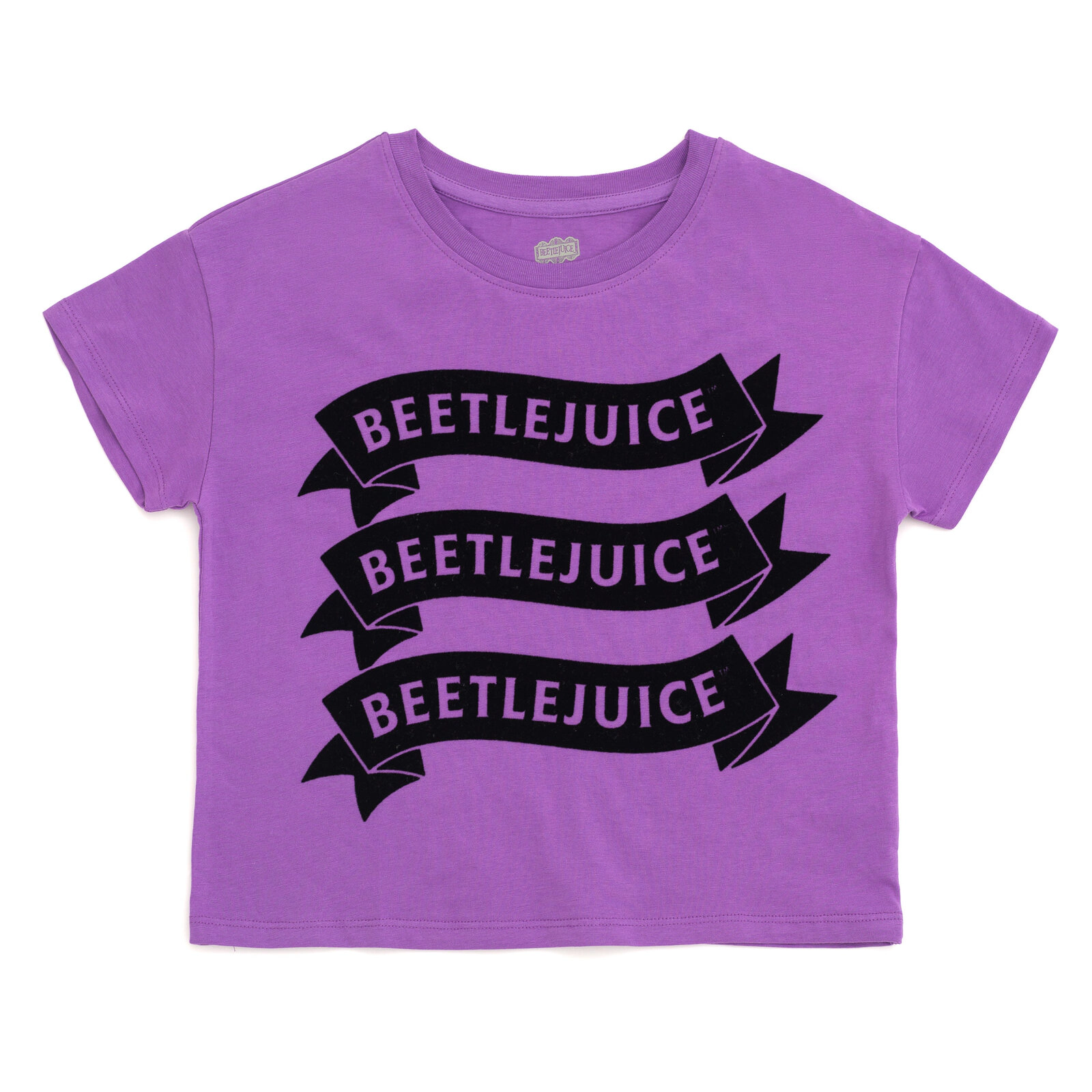 Beetlejuice Girls' Logo T-Shirt