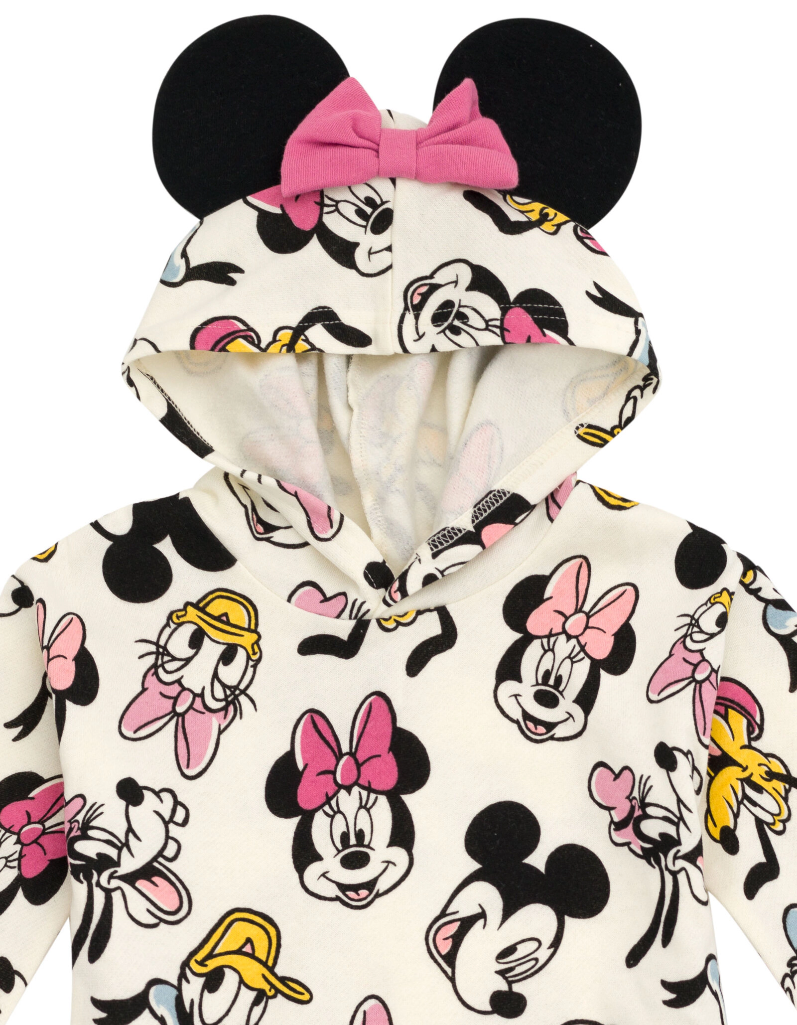 Disney Mickey Mouse & Friends Girls' Cosplay Fleece Hooded Dress