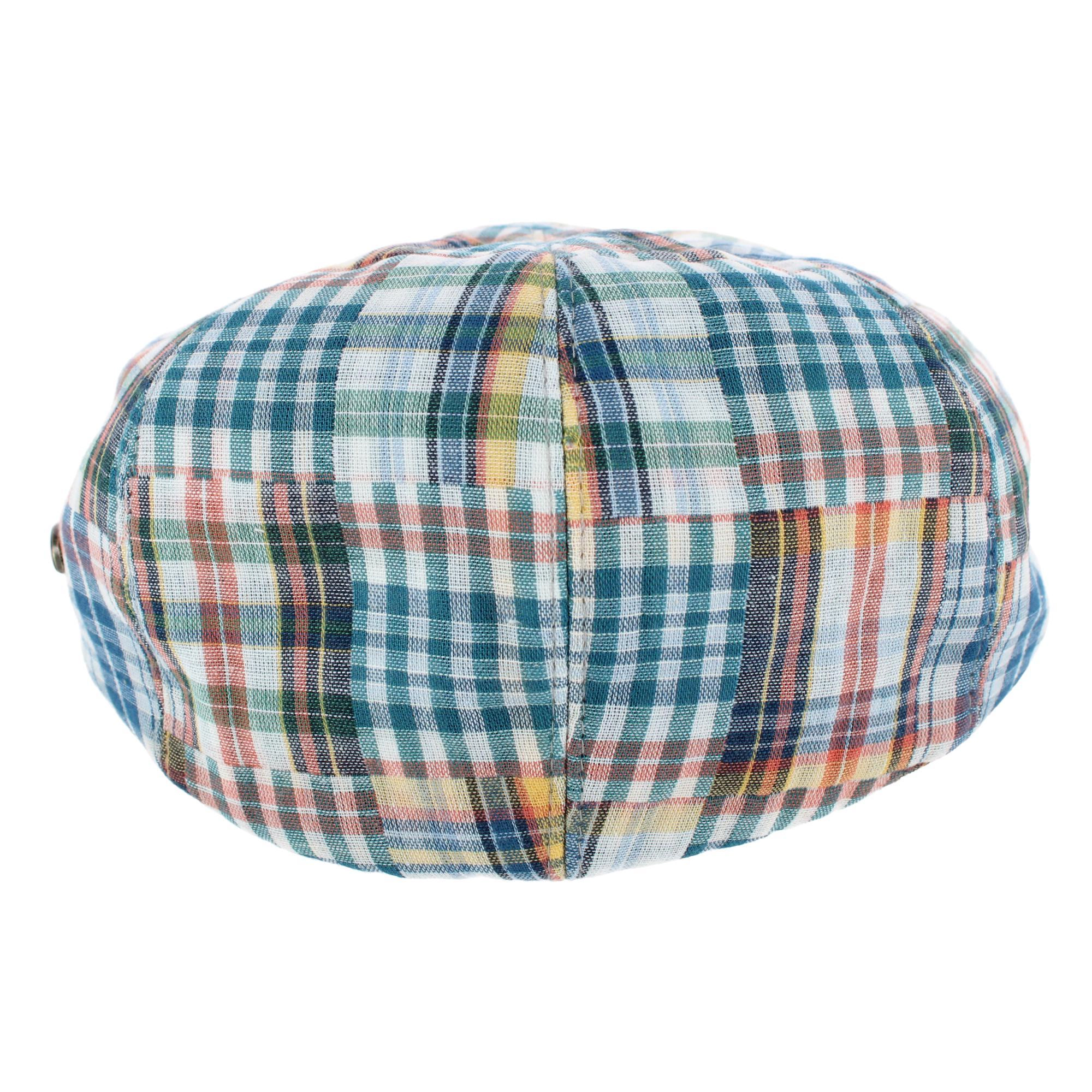 Epoch Hats Company Men's Patchwork Plaid Cotton Ivy Cap