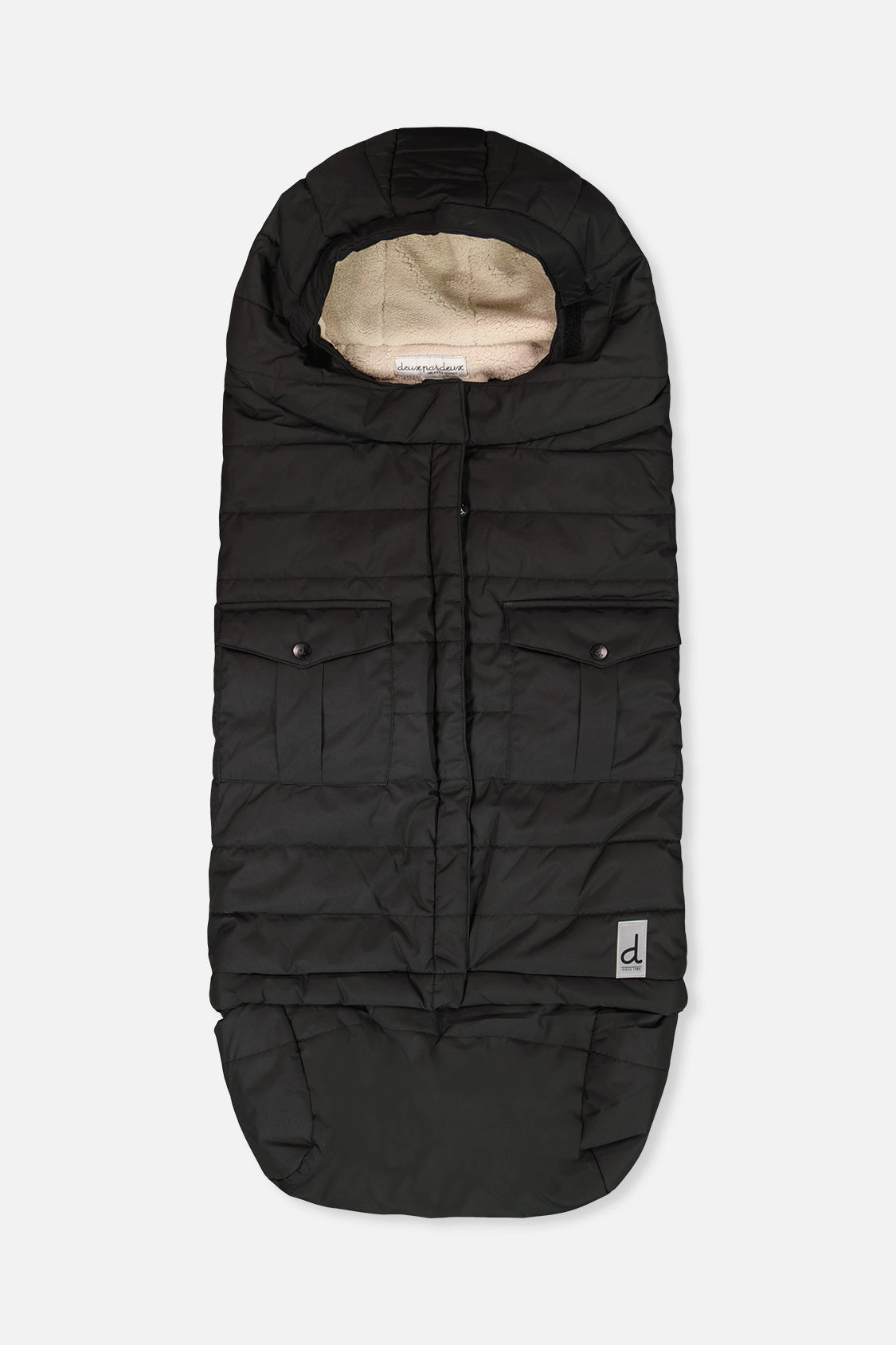 Deux par Unisex Quilted Evolutive Footmuff for Car Seats and Strollers