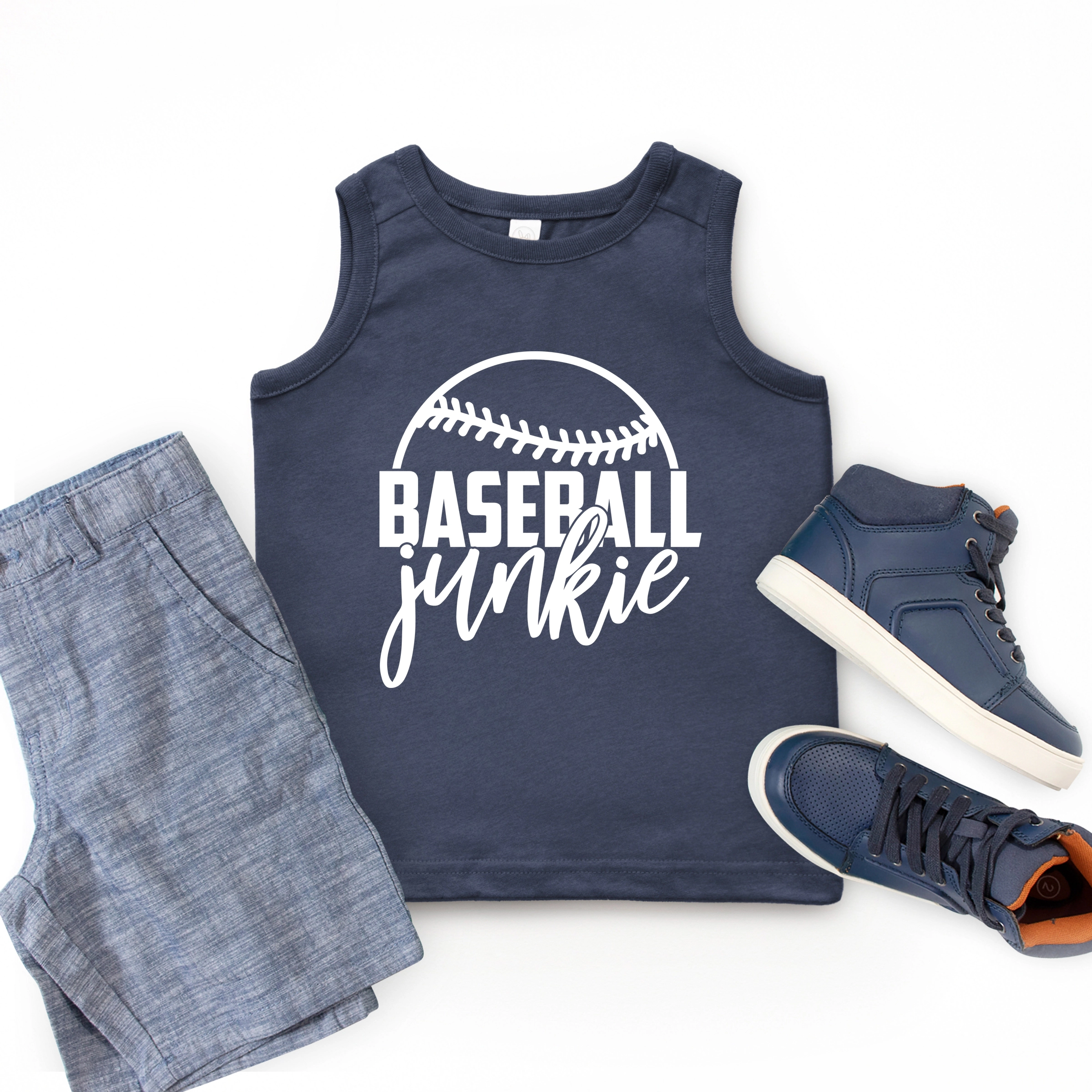 The Juniper Shop - Baseball Junkie Youth Tank Top