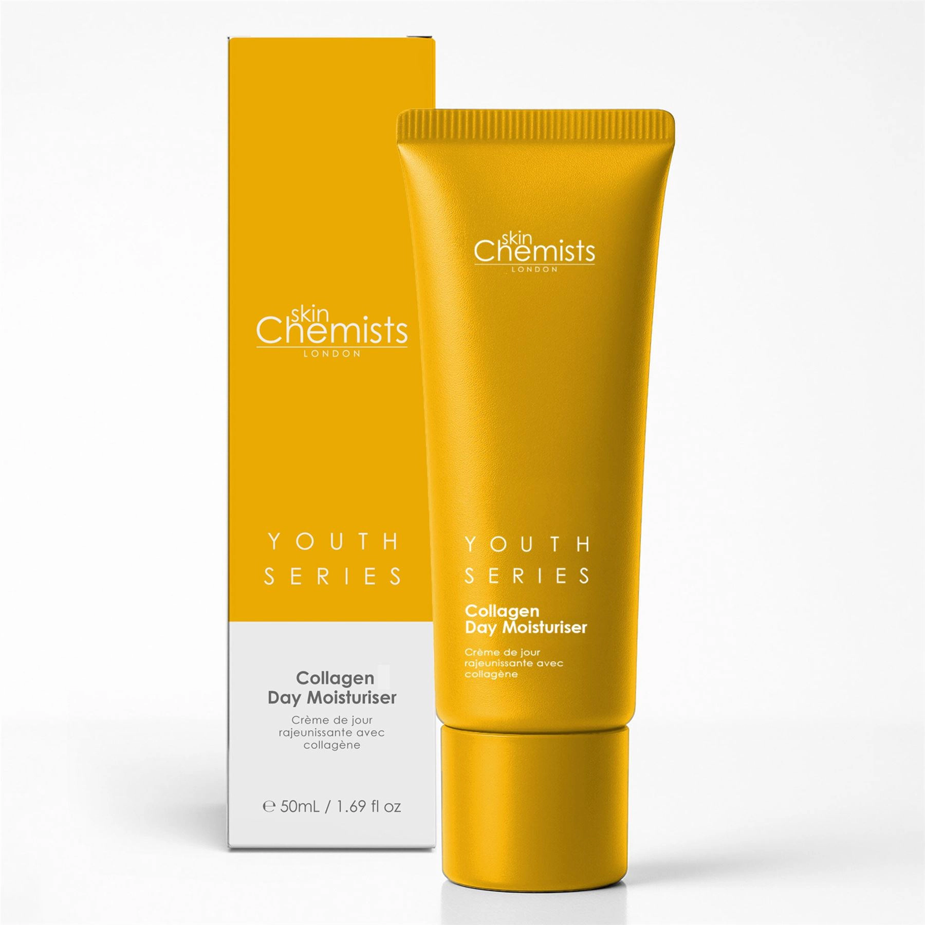 skinChemists Youth Series 1% Collagen Day Moisturiser 50ml - Anti-Aging, Firming & Hydrating