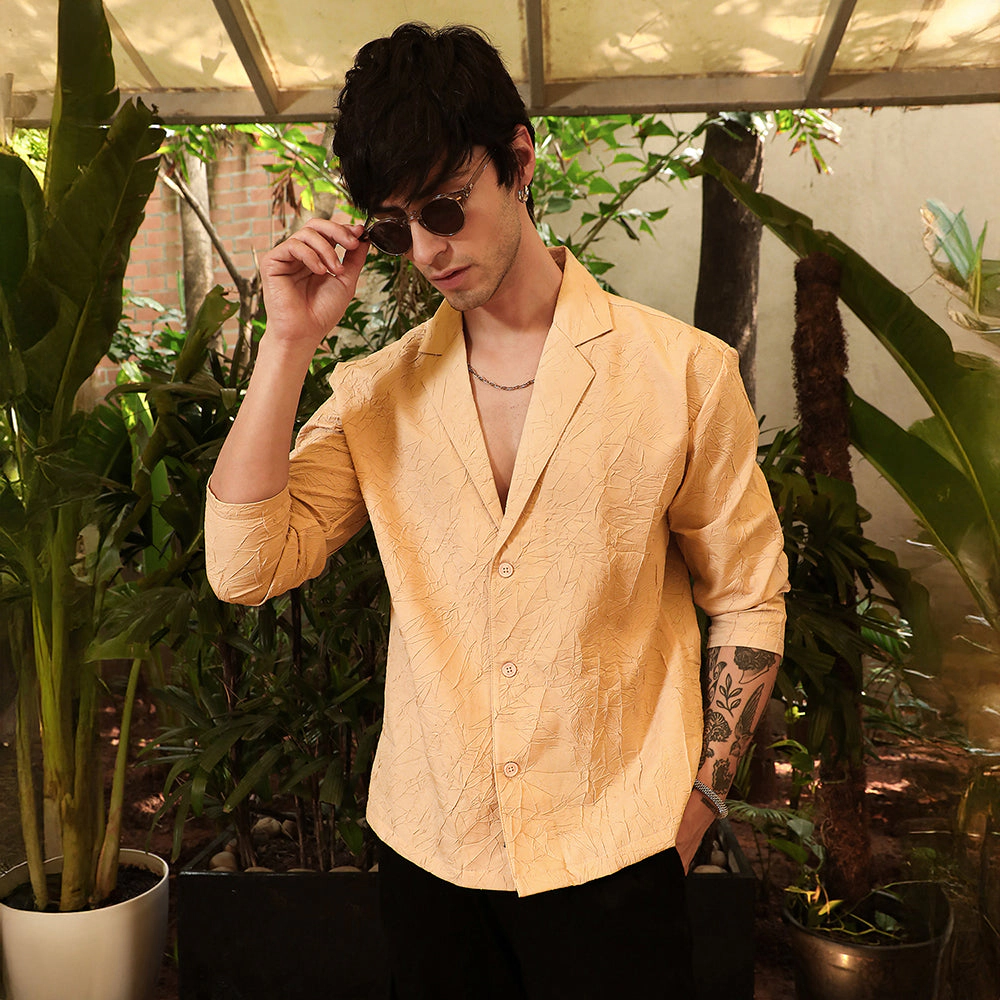 Wrinked Korean Oversized Shirt
