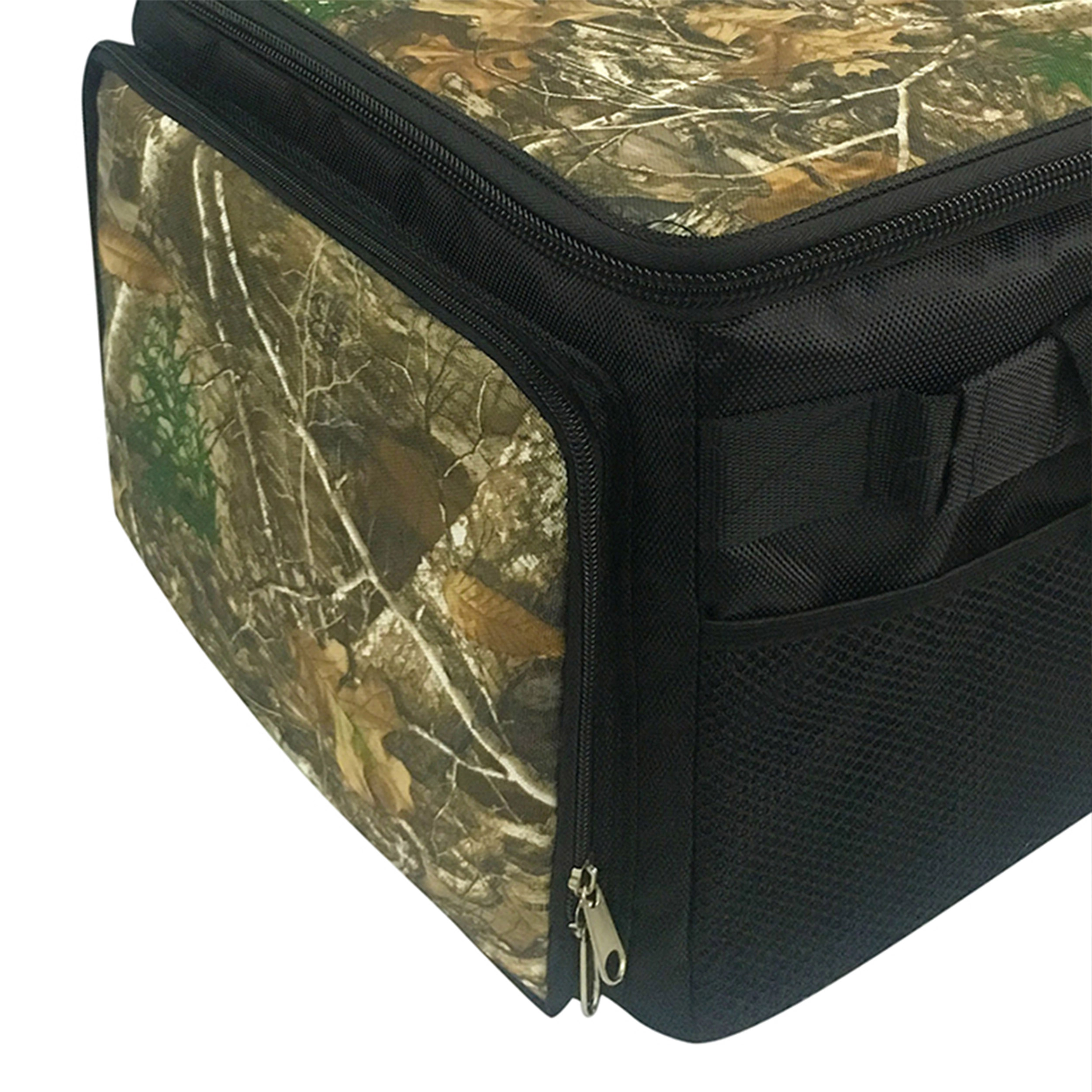 Brentwood Kool Zone 6 Can Insulated Cooler Bag with Hard Liner in Realtree Edge Camo