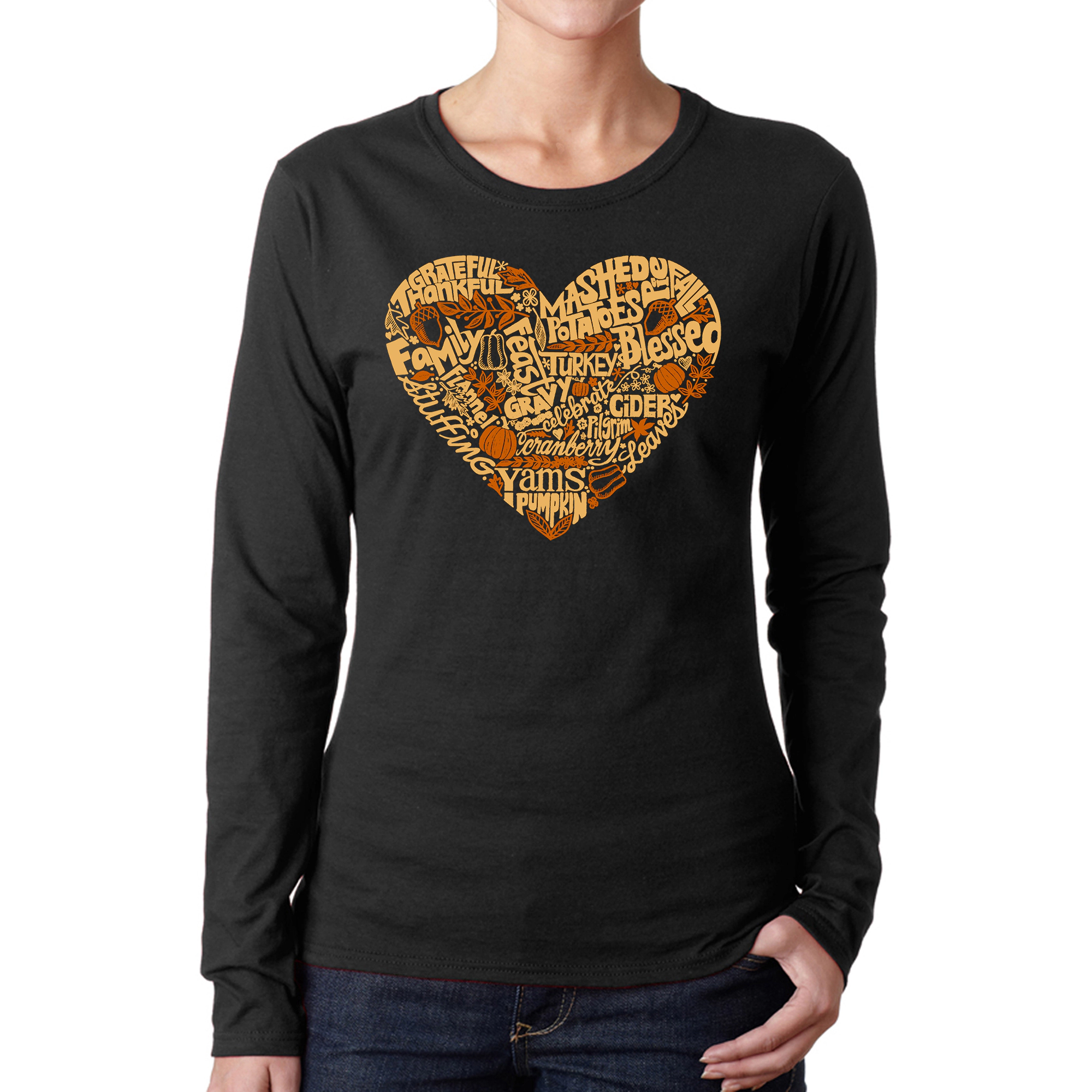 LA Pop Art Women's Word Long Sleeve T-Shirt