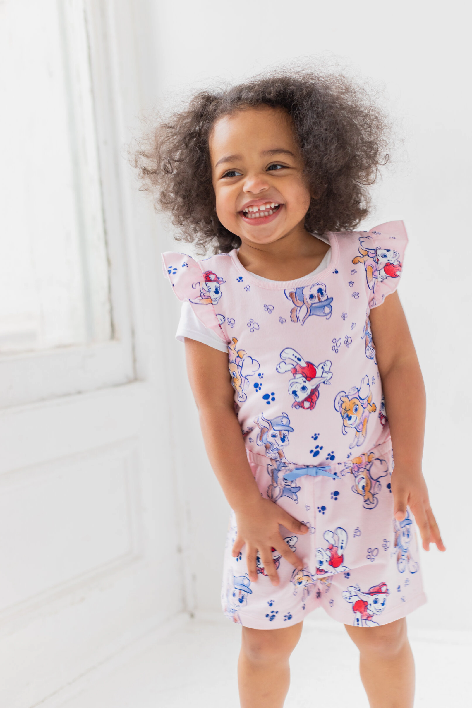 Paw Patrol Girls' Sleeveless One Piece Romper