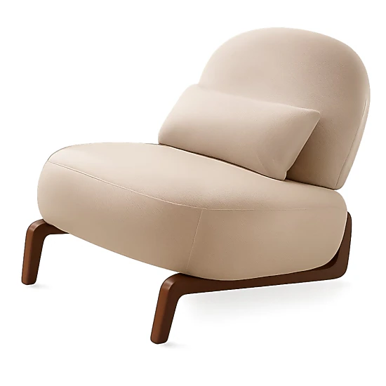 GOODSILO Upholstered Fabric Accent Chair