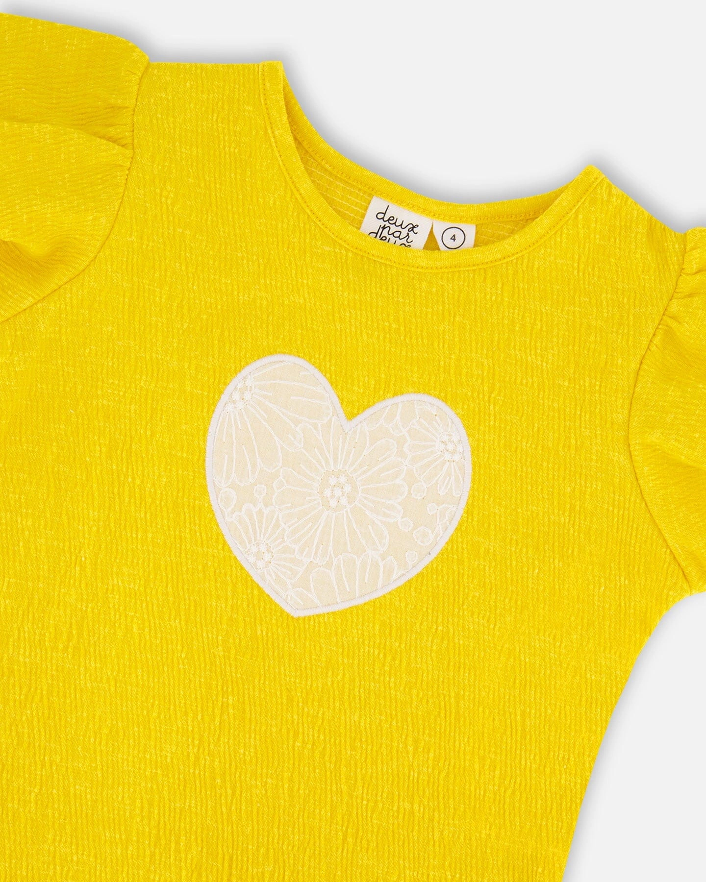 Deux par Girls Crinkle Jersey Top