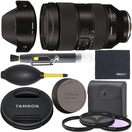ZoomSpeed Bundle for: Tamron 35-150mm f/2-2.8 Di III VXD Lens for Sony E (AFA058S700) + ZoomSpeed Pro Kit Combo Bundle