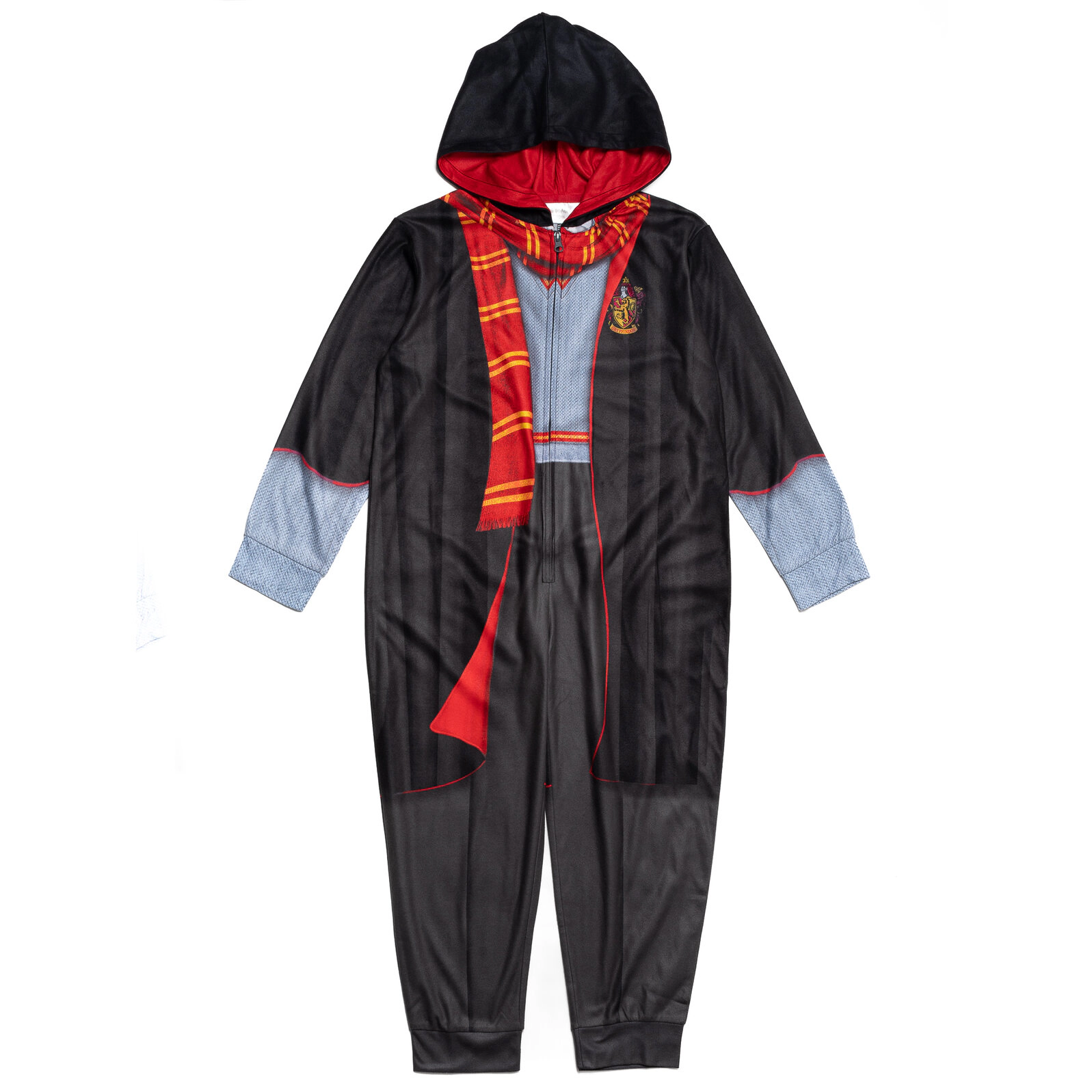 Harry Potter Gryffindor Big Kids' Boy or Girl Cosplay Hooded One Piece