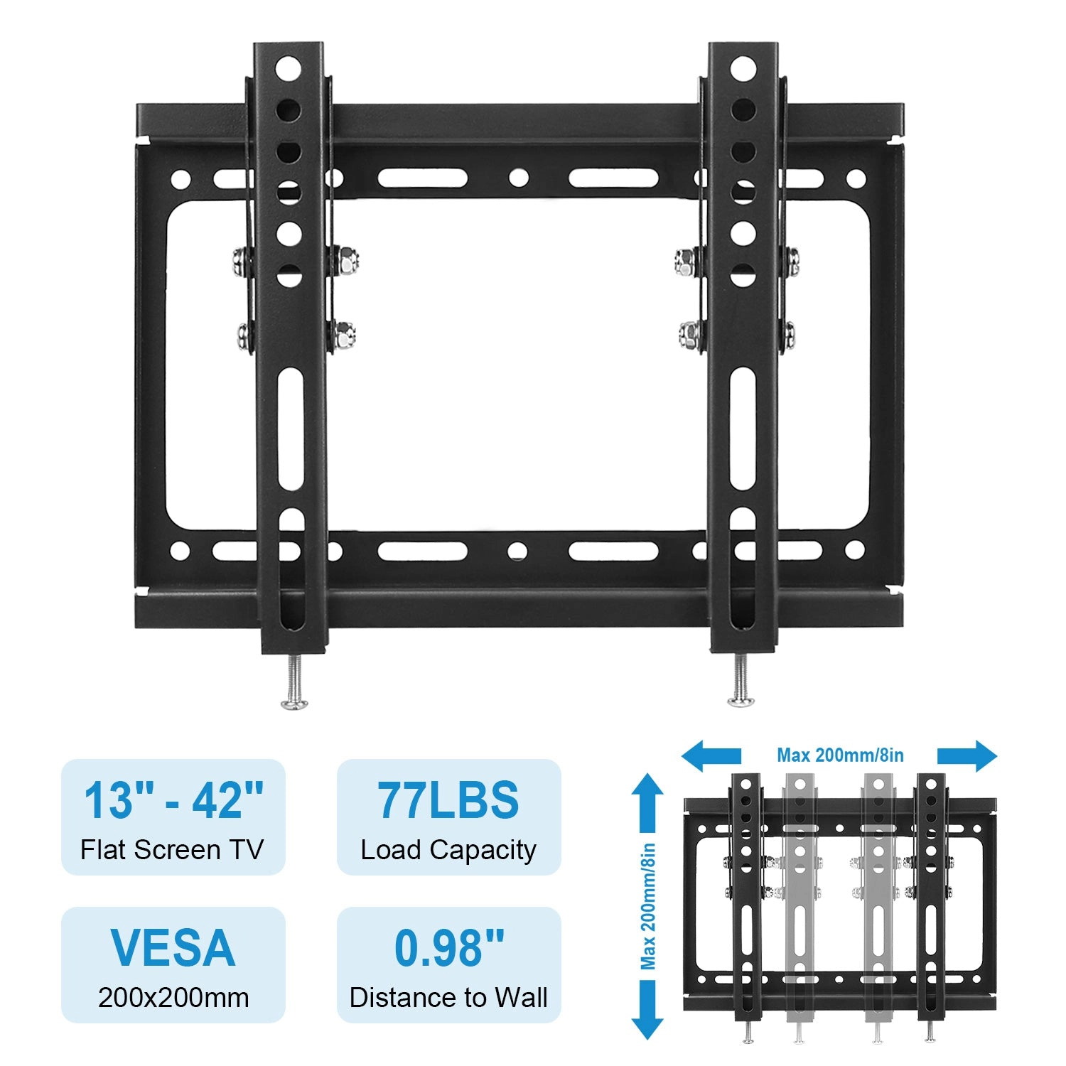 GBruno Tilting 42 Inch TV Wall Mount Bracket