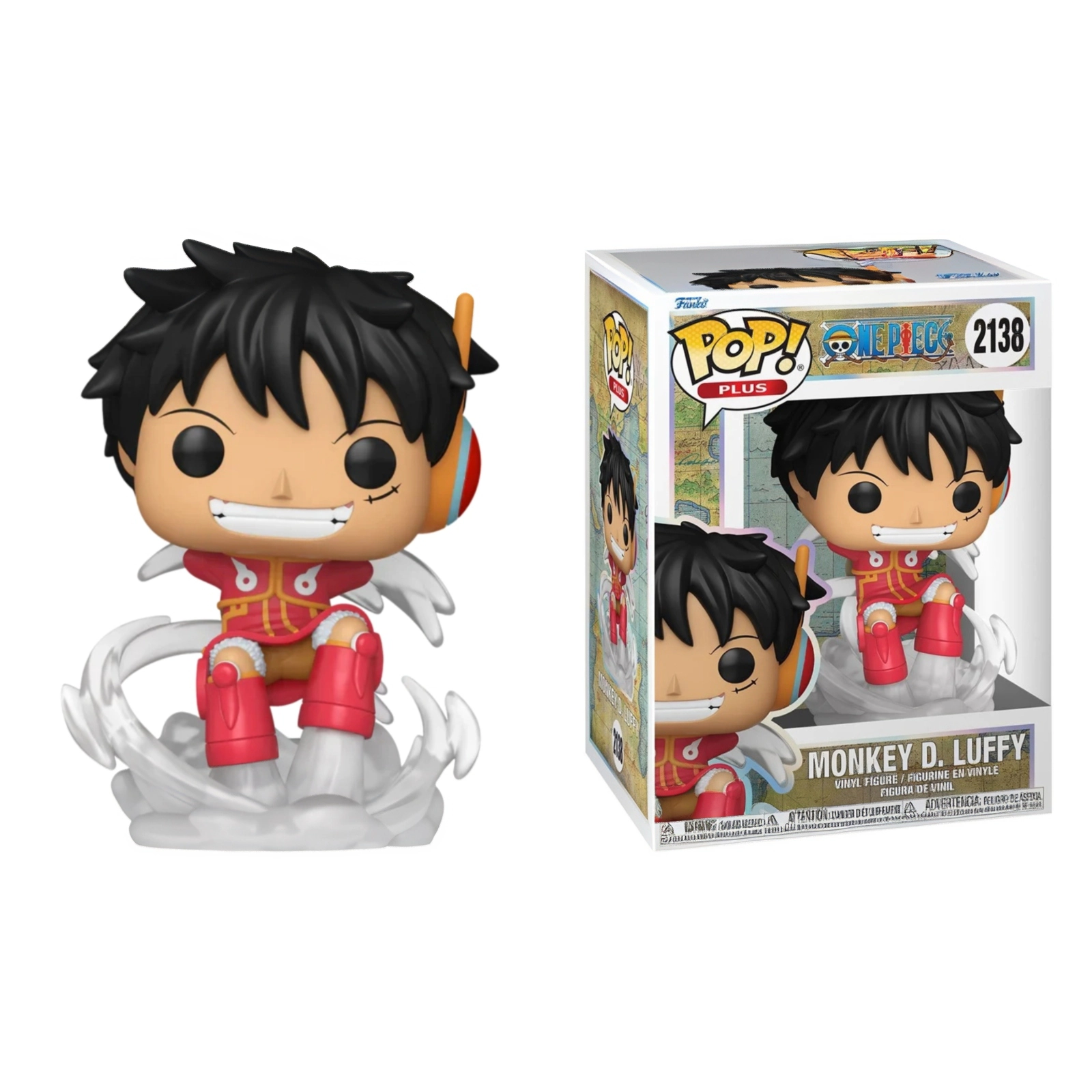 Funko Pop! One Piece: Egghead Island Luffy #2138 Plus, Color