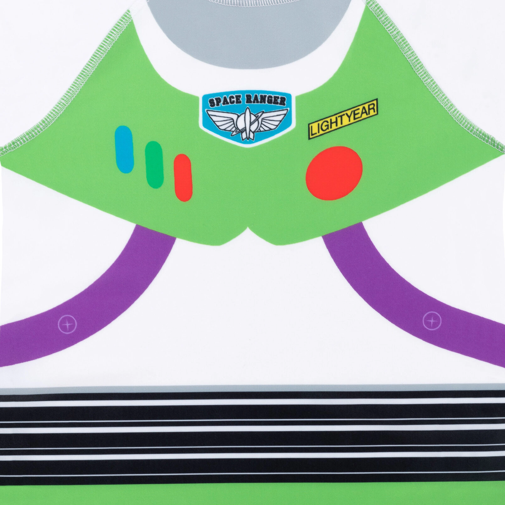 Disney Toy Story Boys' Short Sleeve Rash Guard and Swim Trunks Set