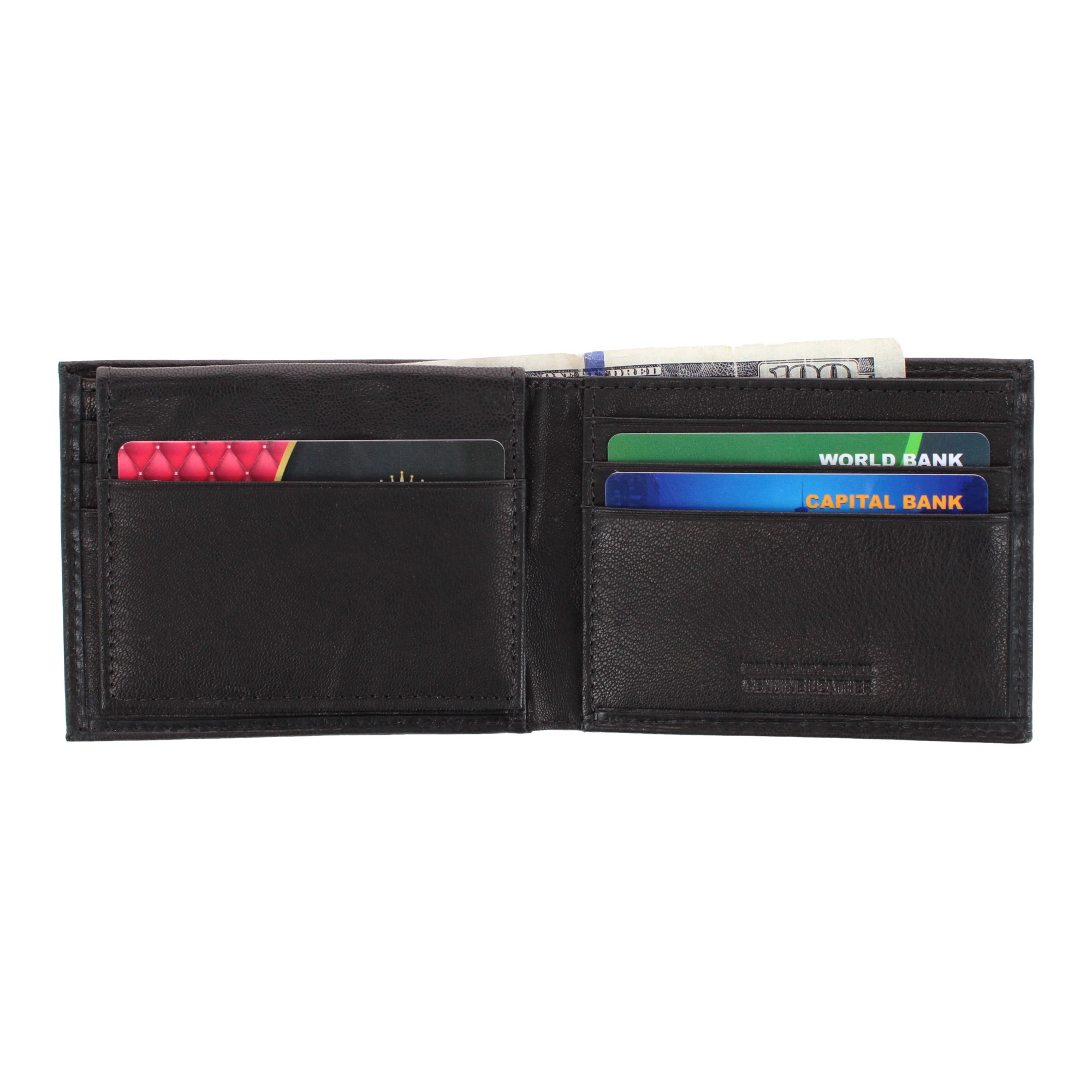 SuperBilt Work Wear Men's Built Tough Leather Bifold Wallet