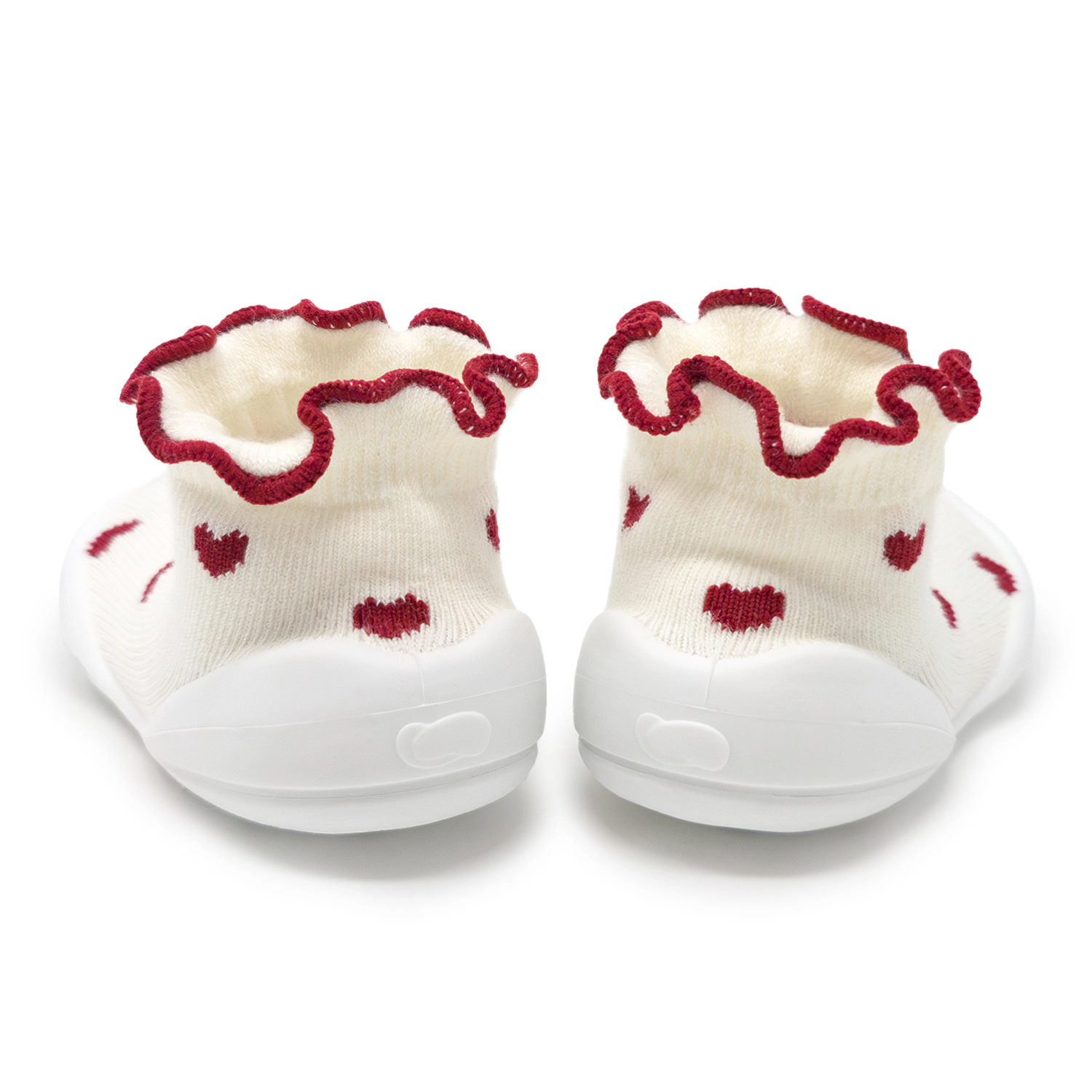 Komuello Baby Boy First Walk Sock Shoes Sweet Hearts