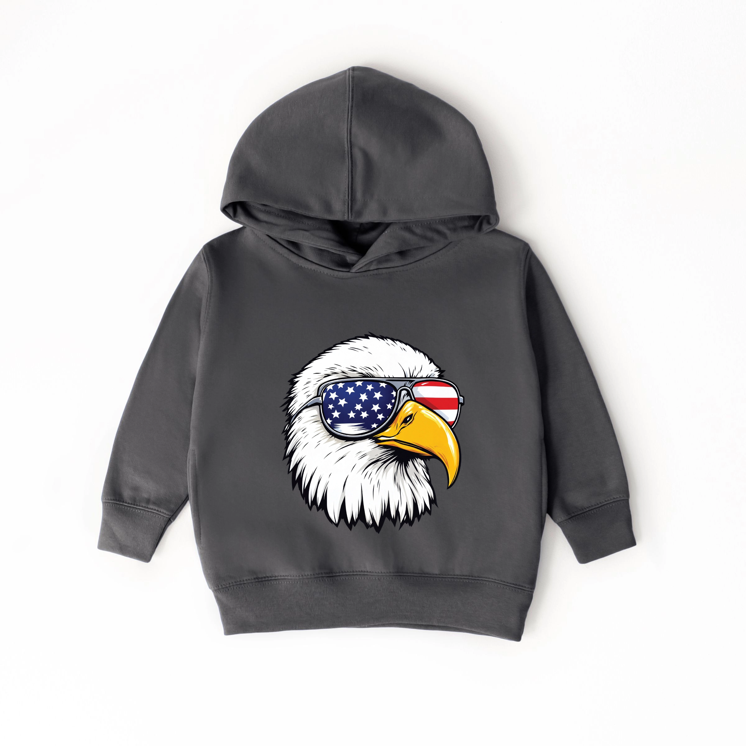 The Juniper Shop - Patriotic Eagle Sunglasses Toddler Hoodie