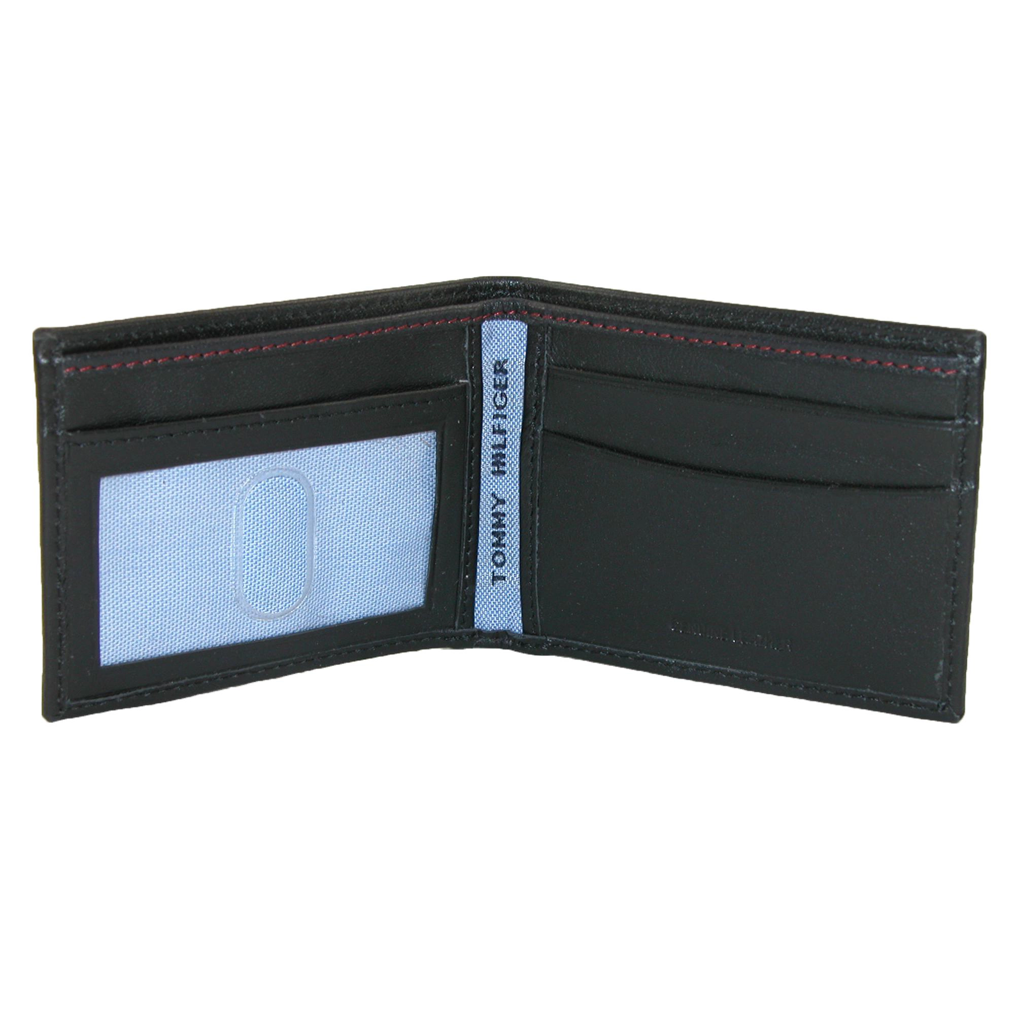 Tommy Hilfiger Men's Dress Belt and Bifold Wallet Gift Set