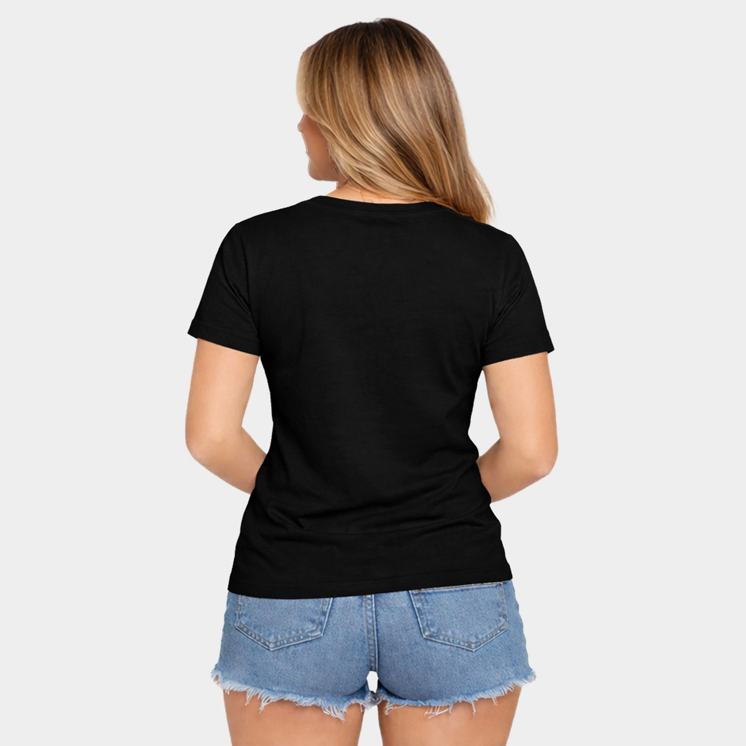 Simply Sage Market - Women's Short Sleeve Graphic T-Shirt Breast Cancer Ribbon