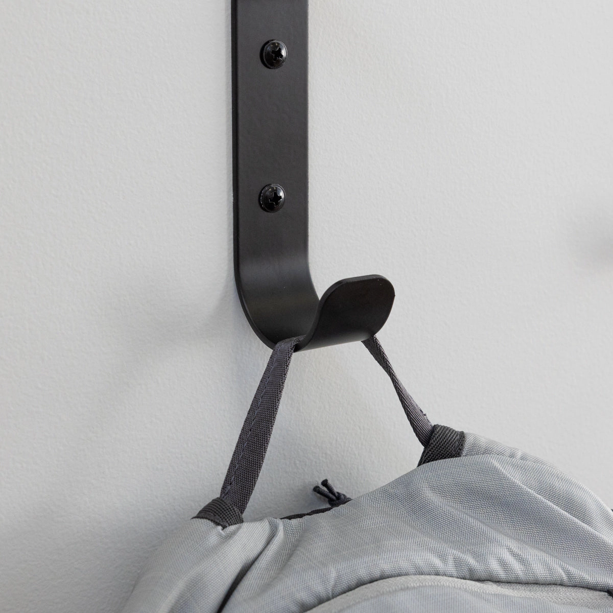 StoreYour Crozet Multipurpose Wall Hooks, 4-Pack, Black