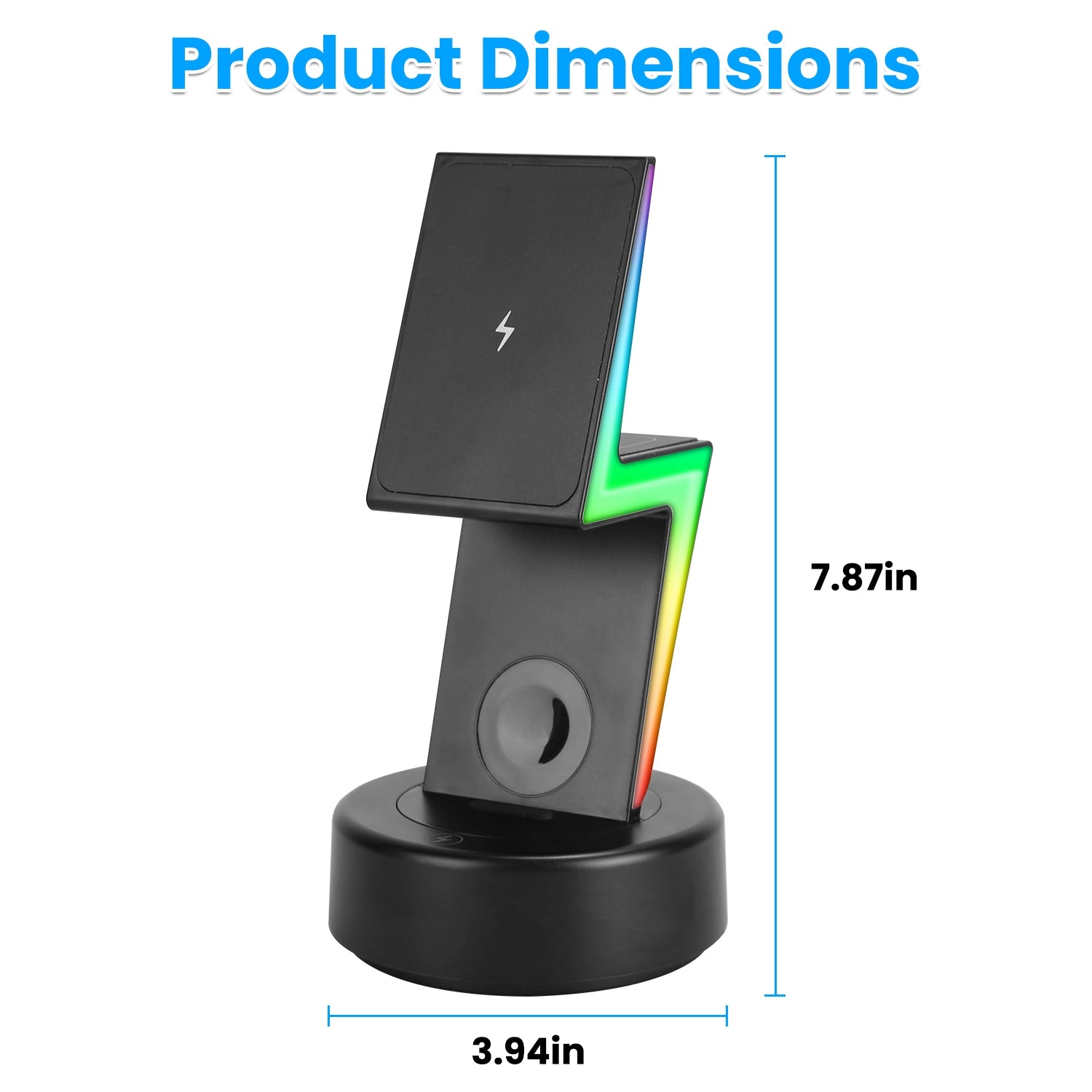 GBruno 3-in-1 Magnetic Wireless Charging Station