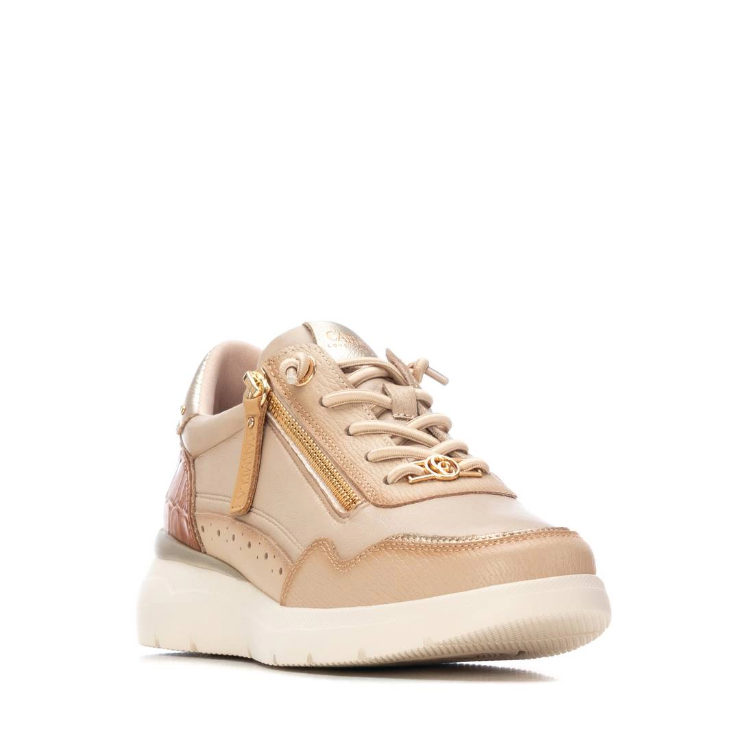 Women's Leather Casual Slip On Sneakers Carmela Collection By XTI