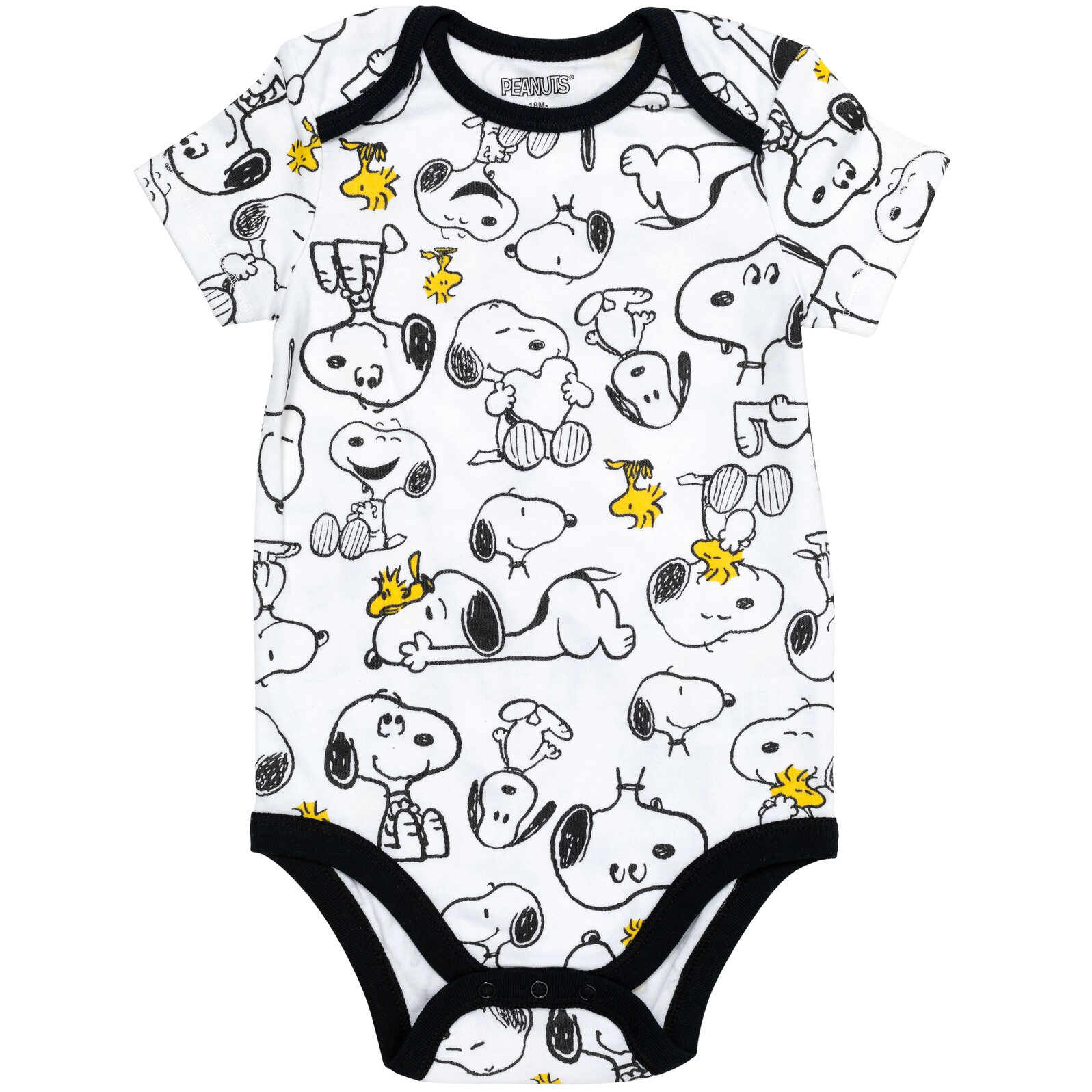 Peanuts Baby 5-Pack Bodysuits