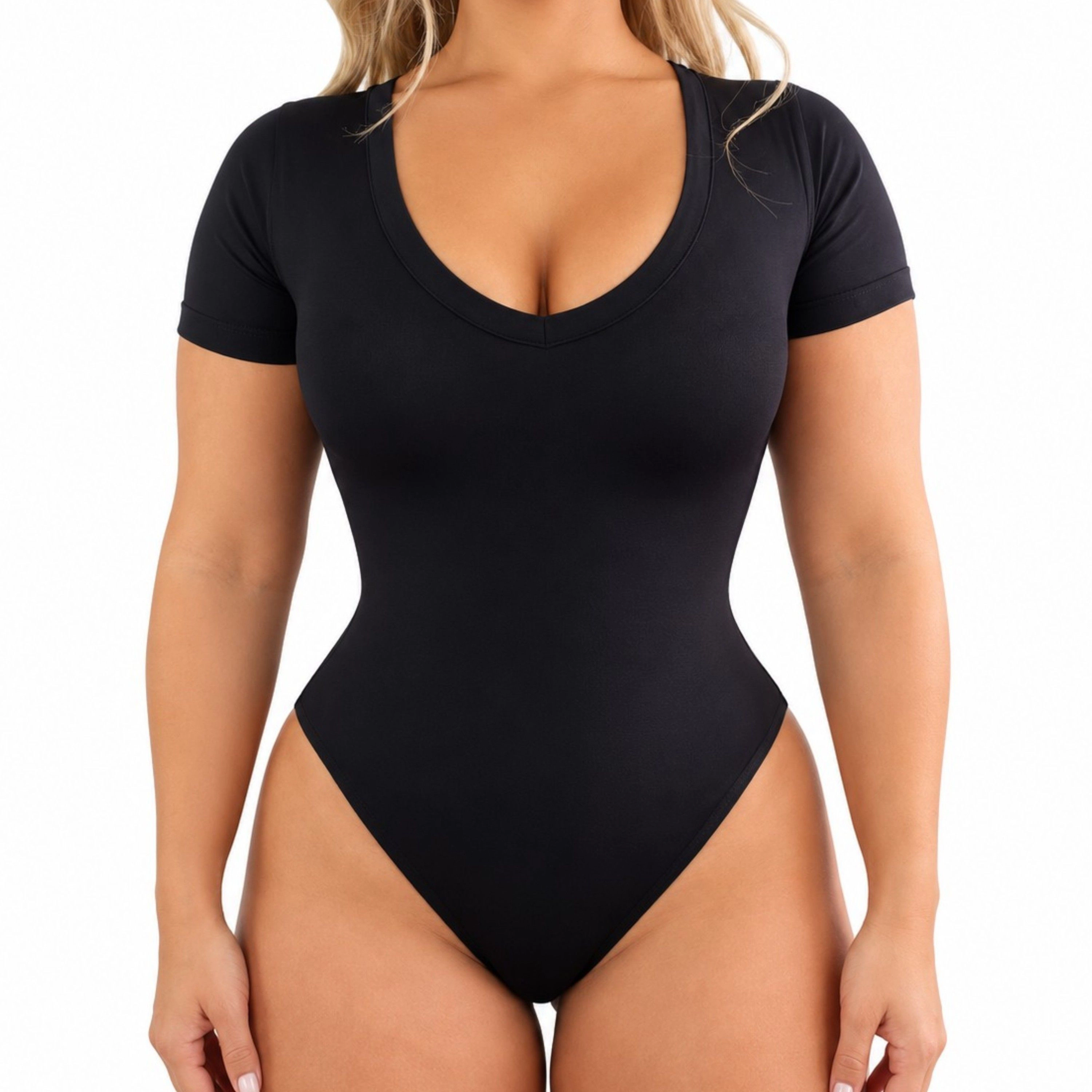 YAHAIRA Women's Happy Cami Shaper Bodysuit Short Sleeves