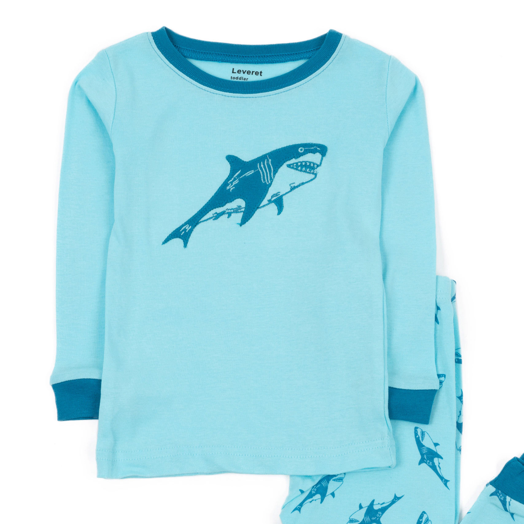 Leveret Baby/Toddler/Kids 2-pc Cotton Snug Fit Sea Life Pajamas