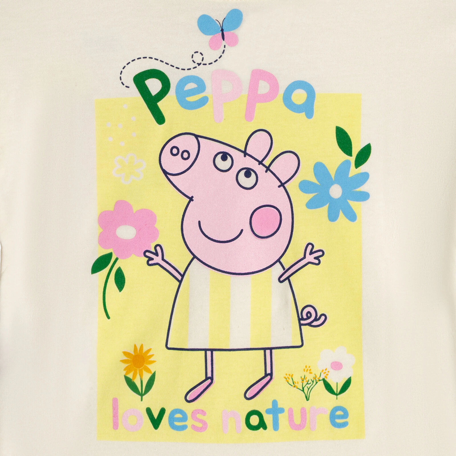 Peppa Pig Girls' 2-Piece T-Shirt and Leggings Set