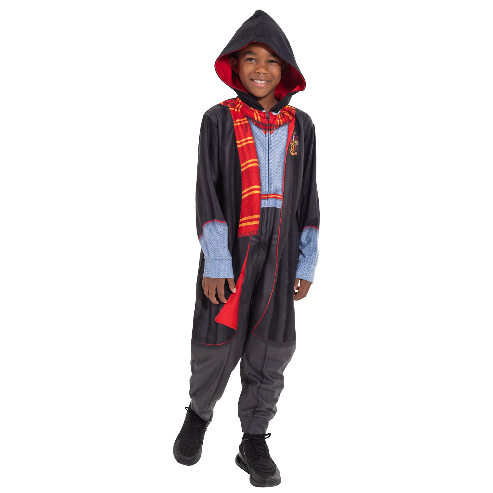 Harry Potter Gryffindor Big Kids' Boy or Girl Cosplay Hooded One Piece