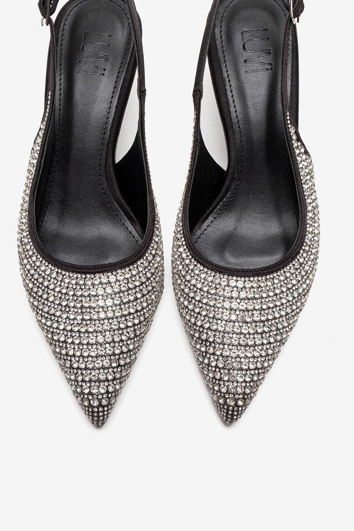Prologue Shoes Womens Yasmina Embellished Stiletto Pump
