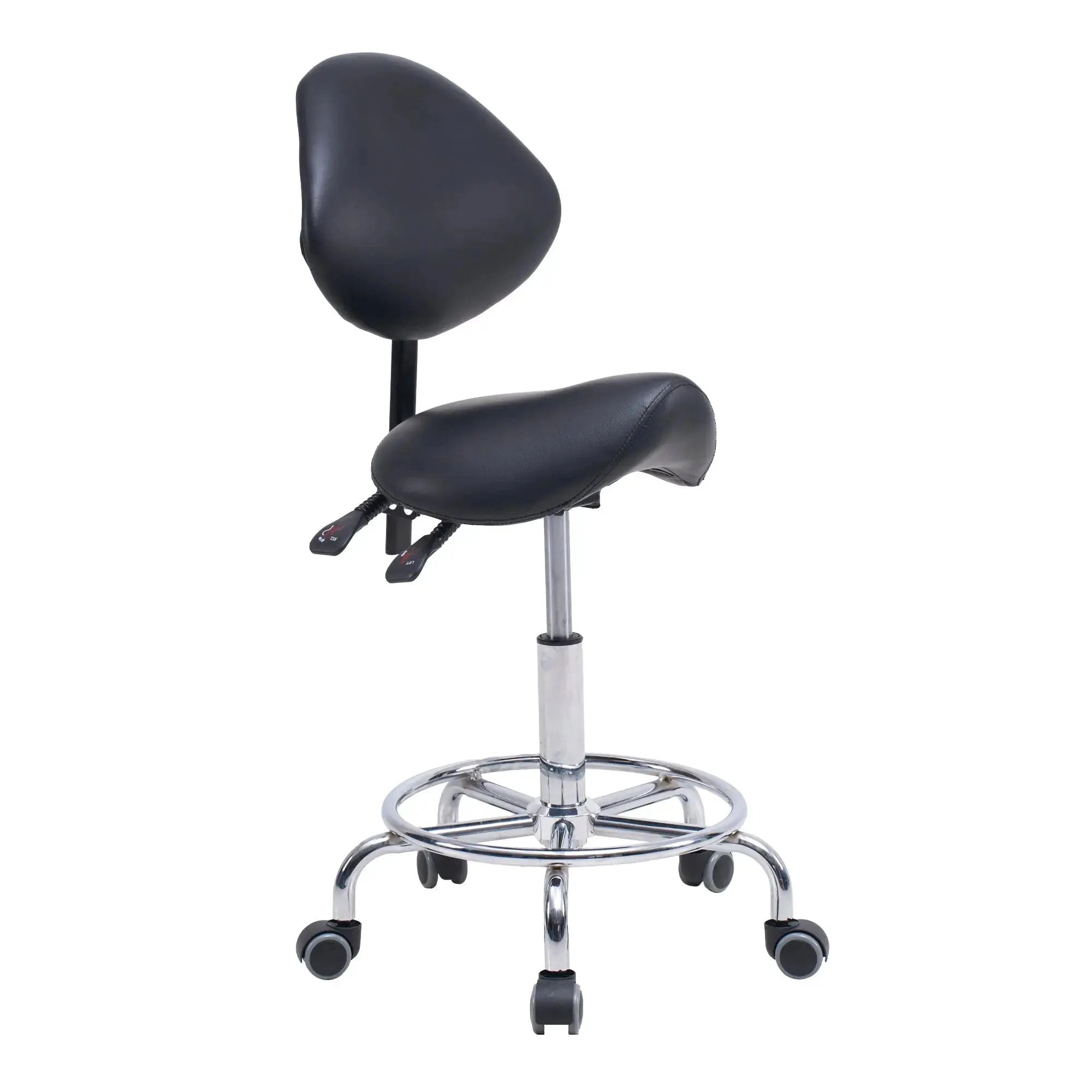 Platinum-Level Office Chairs Ergonomic Saddle Stool Chair, Swivel Hydraulic Tilt