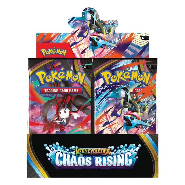 Pokémon Trading Card Game Mega Evolution Chaos Rising Booster Box - 36 Packs