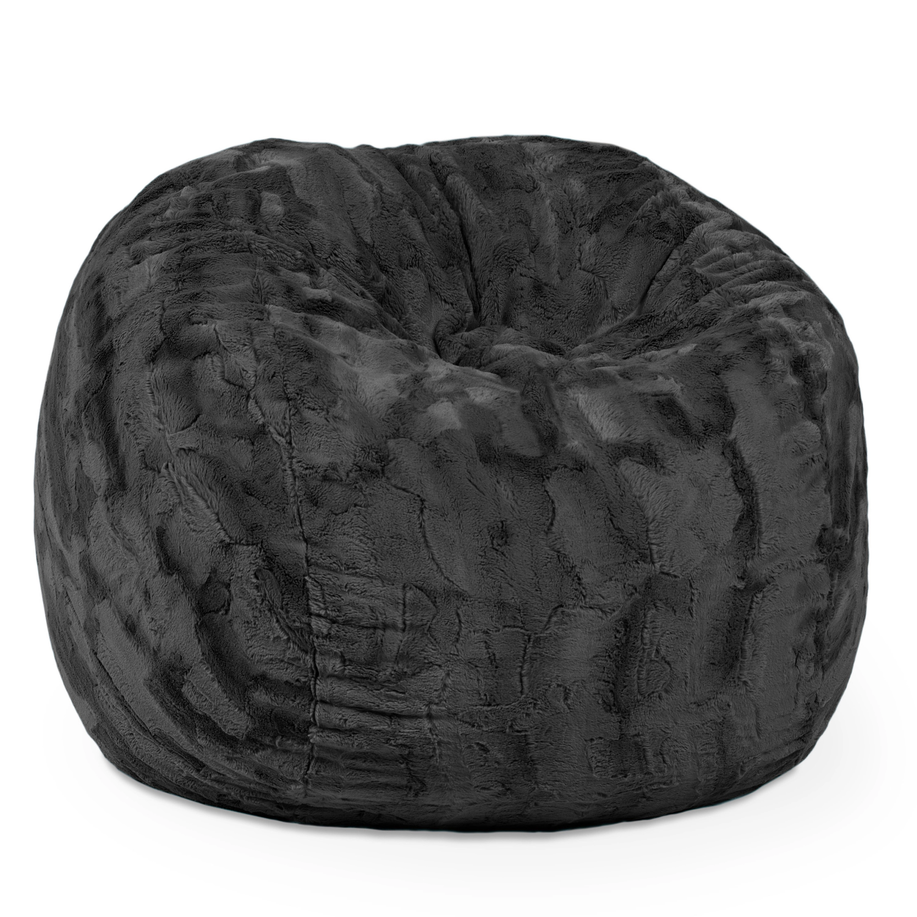 Jaxx Saxx 3 Foot Bean Bag Chair - Faux Fur Fun Colors