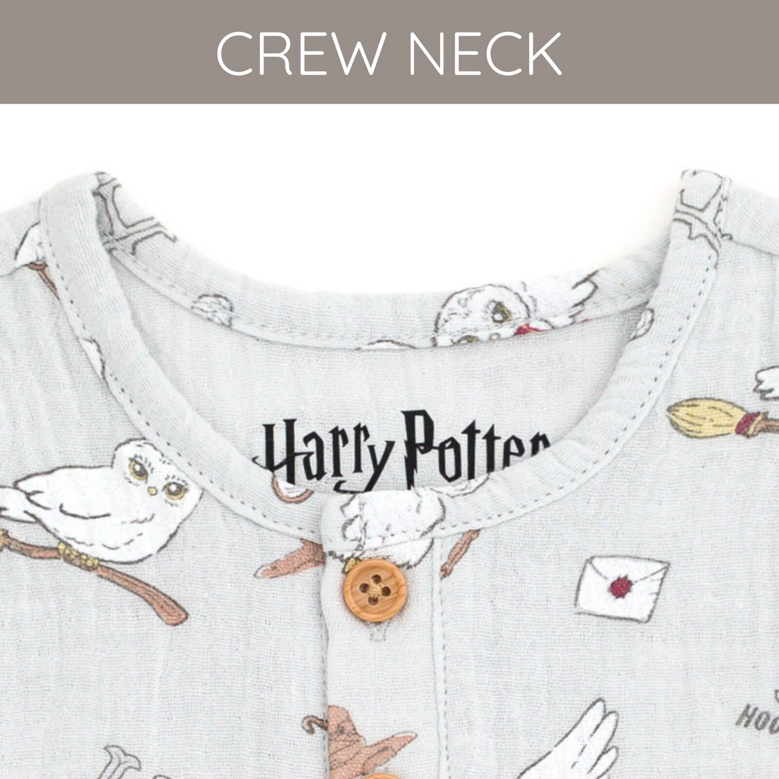 Harry Potter Hedwig Baby Sleeveless Gauze Romper